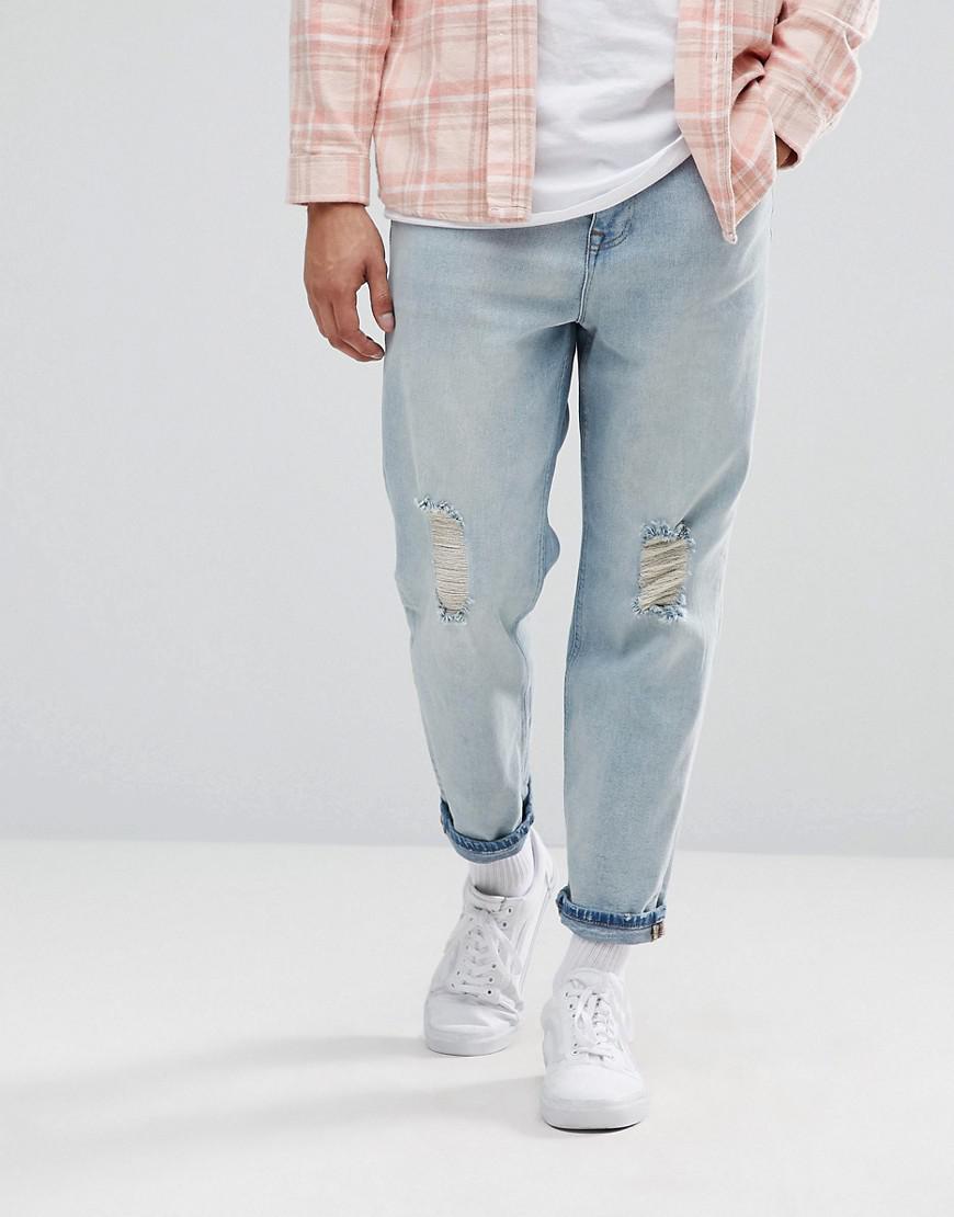 light wash skater jeans