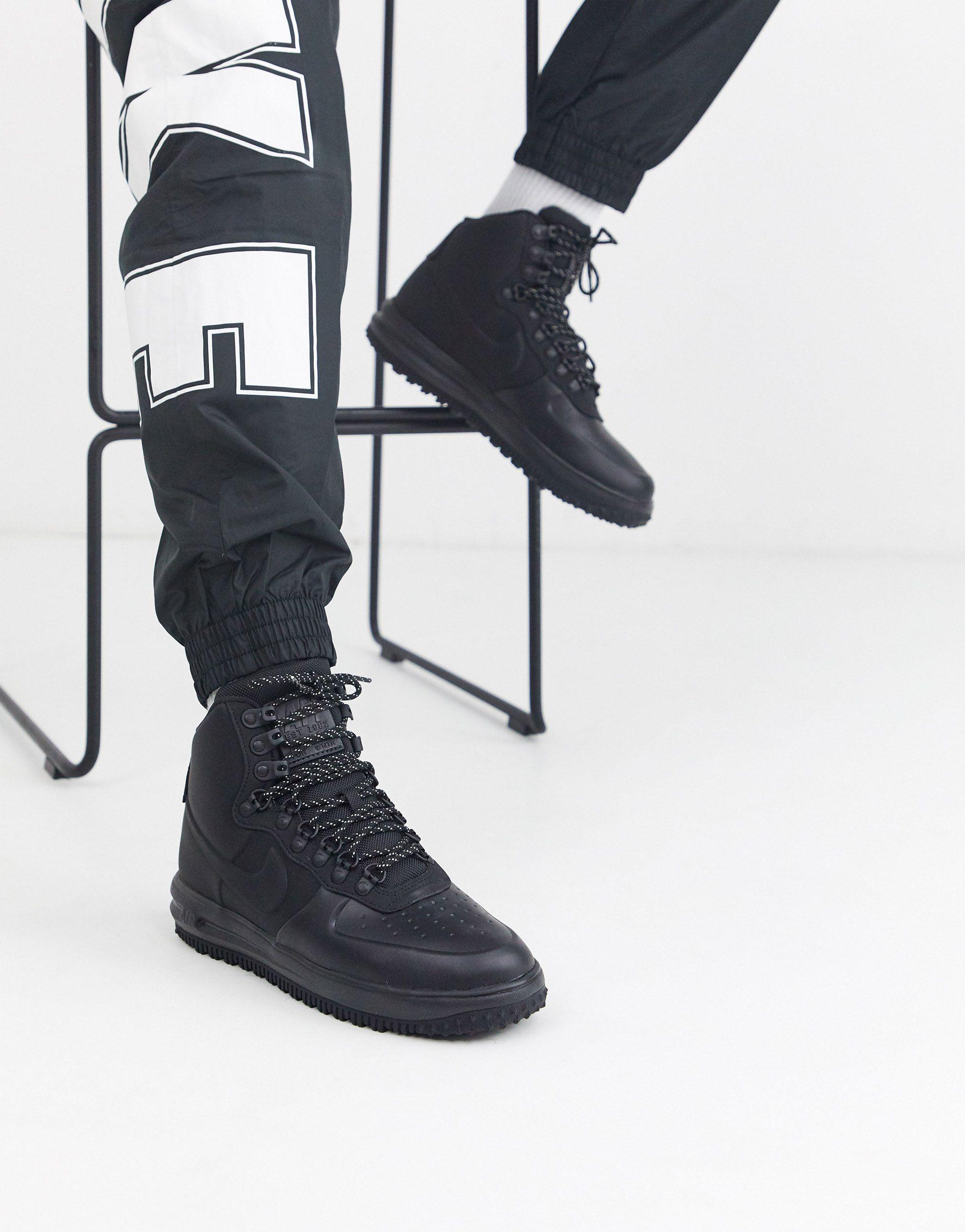 Bungalow Consciente de Permanentemente Lunar Force 1'18 Botas Nike de hombre de color Negro | Lyst