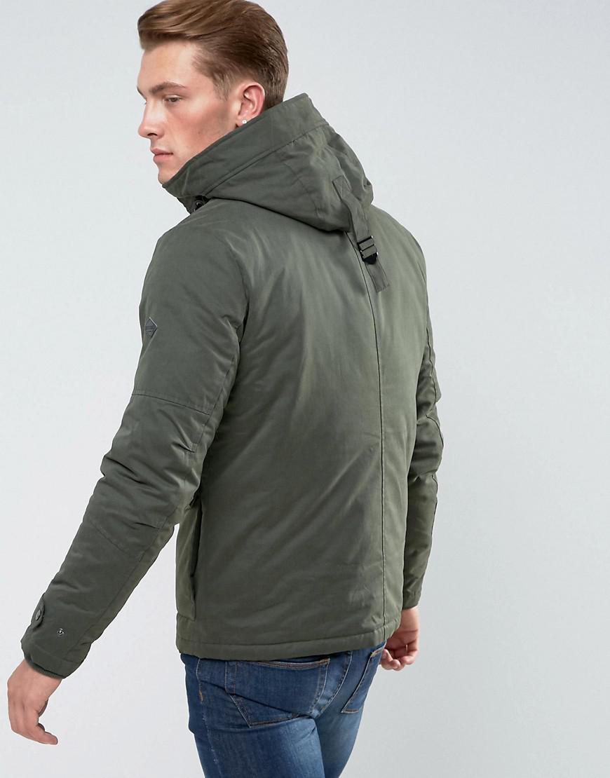 only & sons padded parka