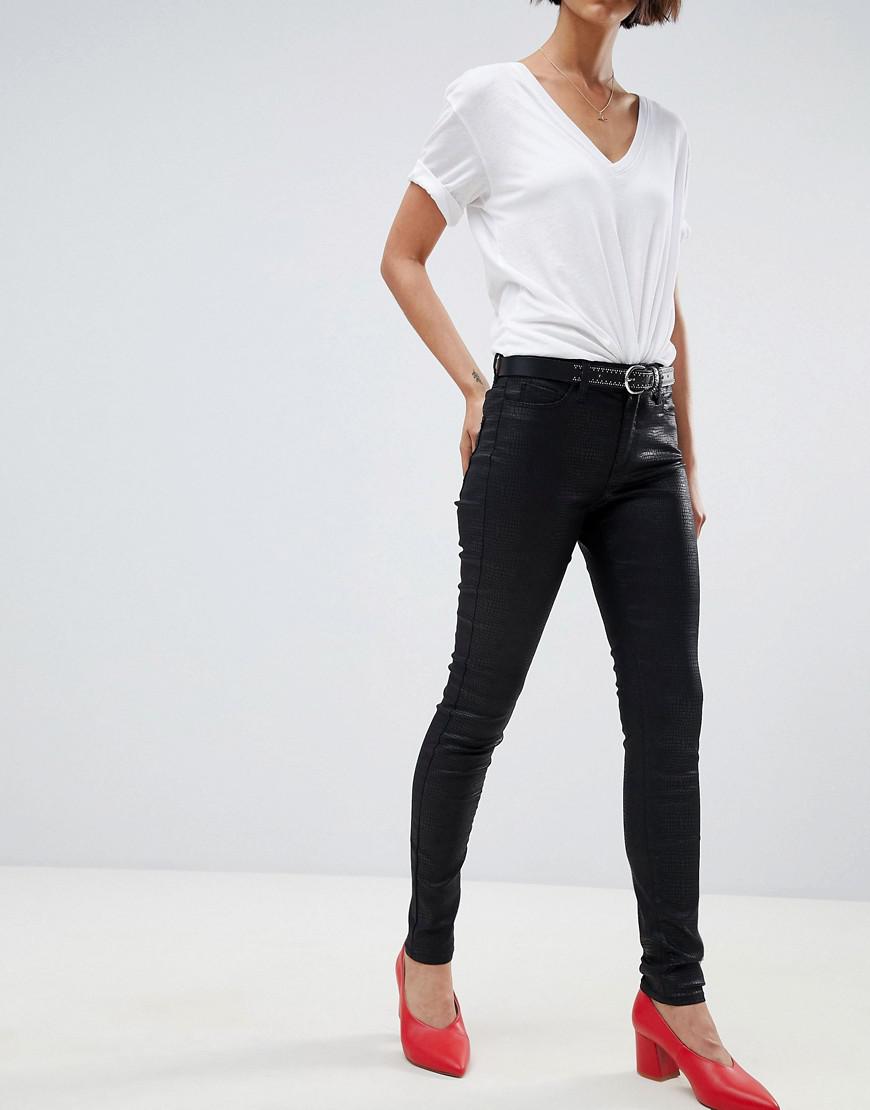 Vero Moda Faux Leather Trousers in 