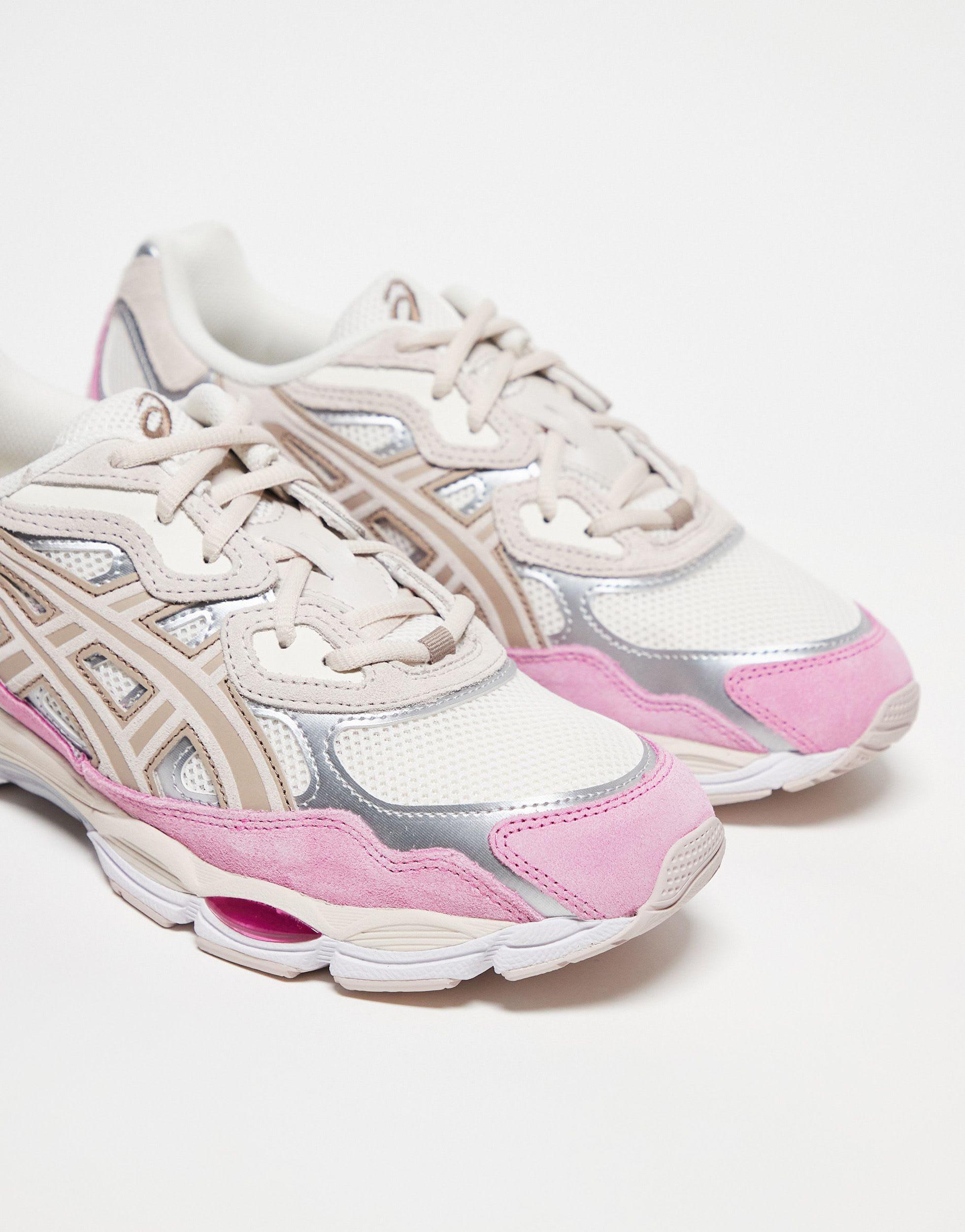 New York Asics Grise Et Rose ASICS GEL-NYC Strawberries Cream