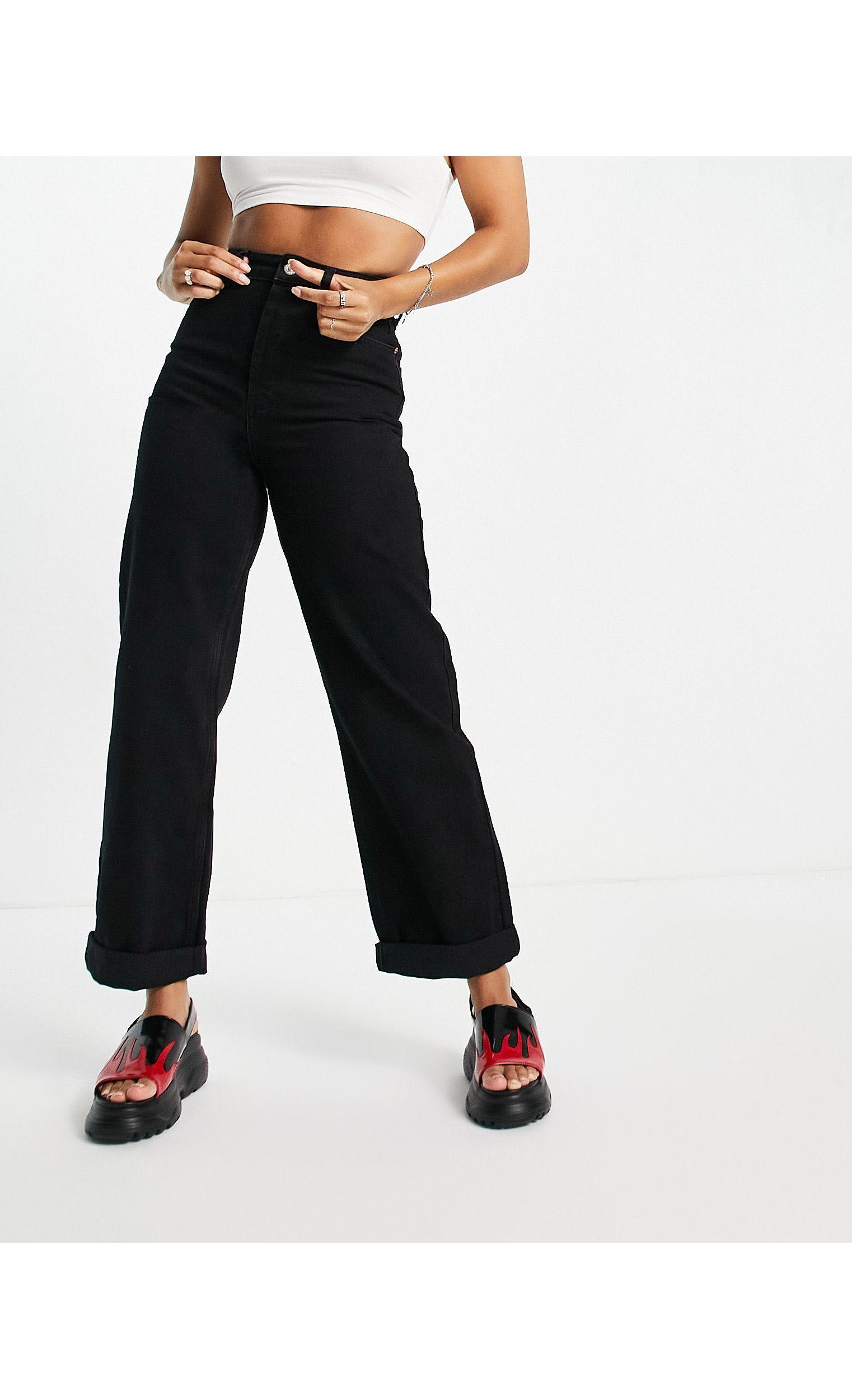 TOPSHOP Denim One Oversized Mom Jeans 