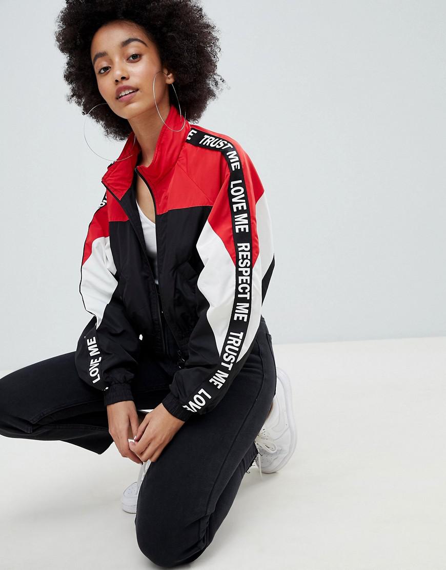 bershka cropped jacket