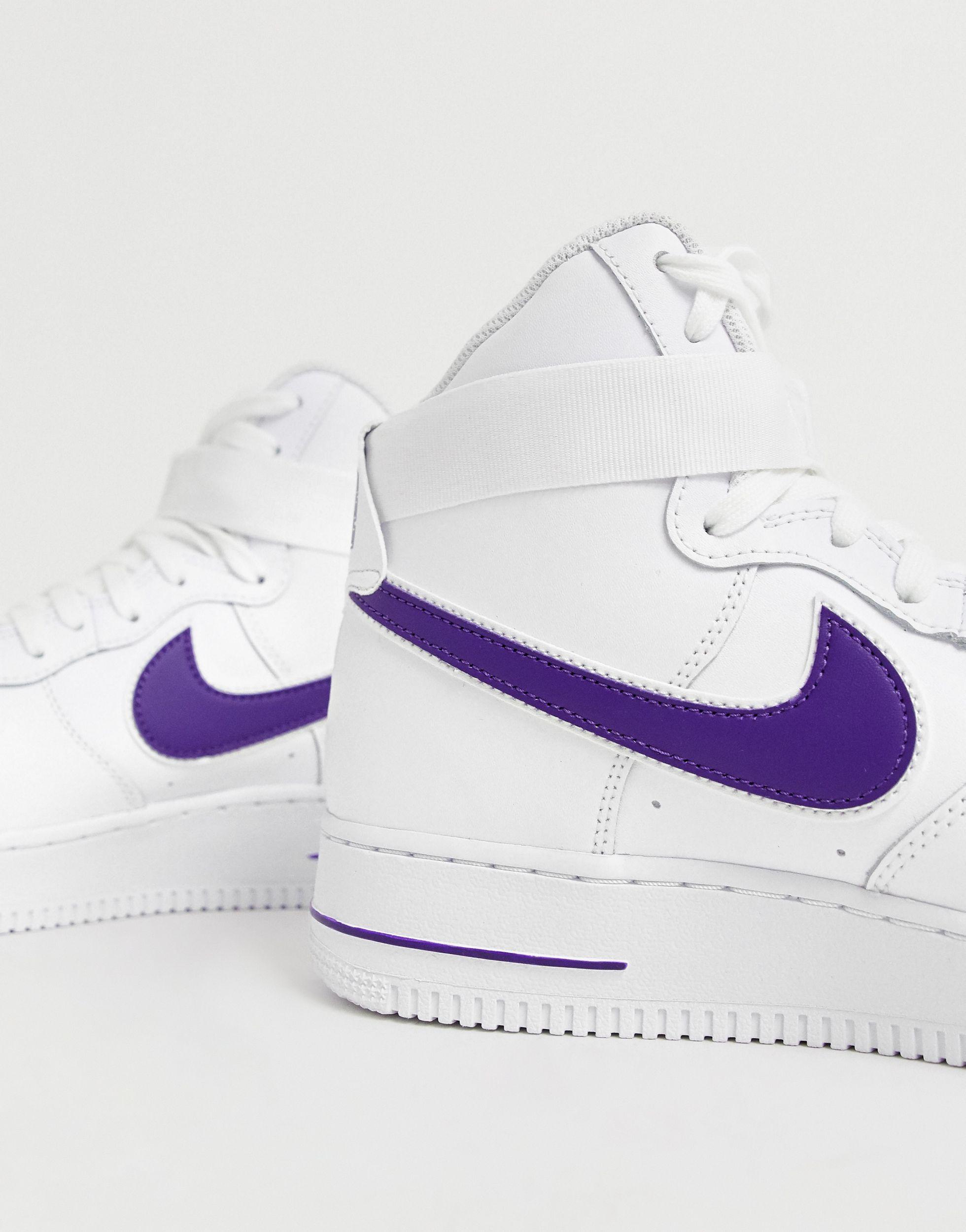 Nike Air Force 1 High '07 3 Sneakers in White for Men | Lyst