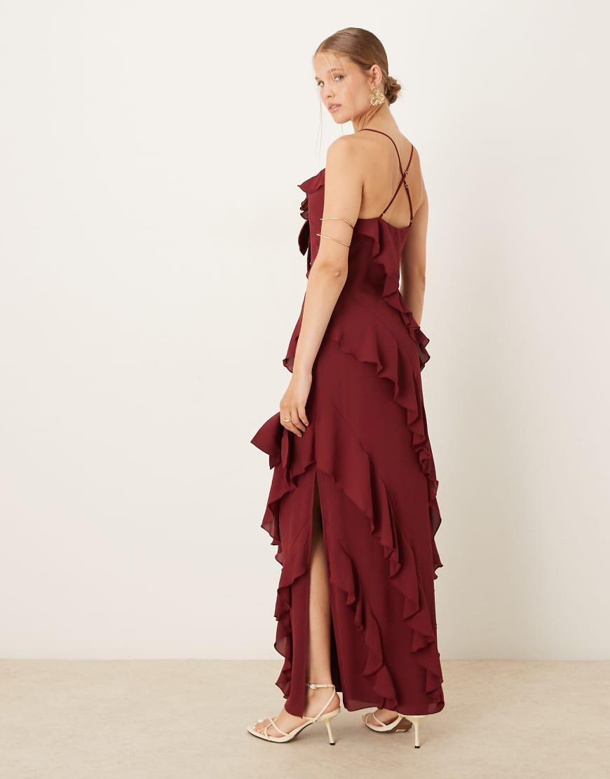 Abiti lunghi Pretty Lavish da donna Sconto online fino al 70% Lyst