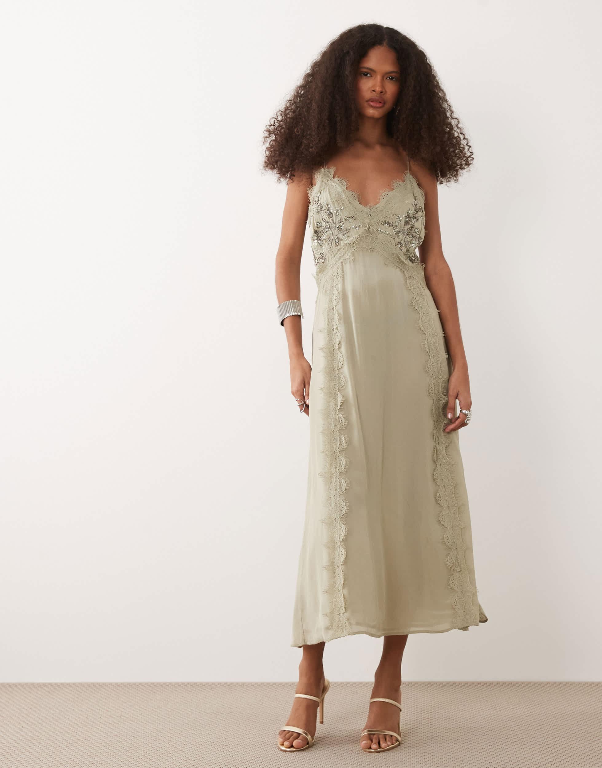 Mango Silk Dresses for Women | Lyst