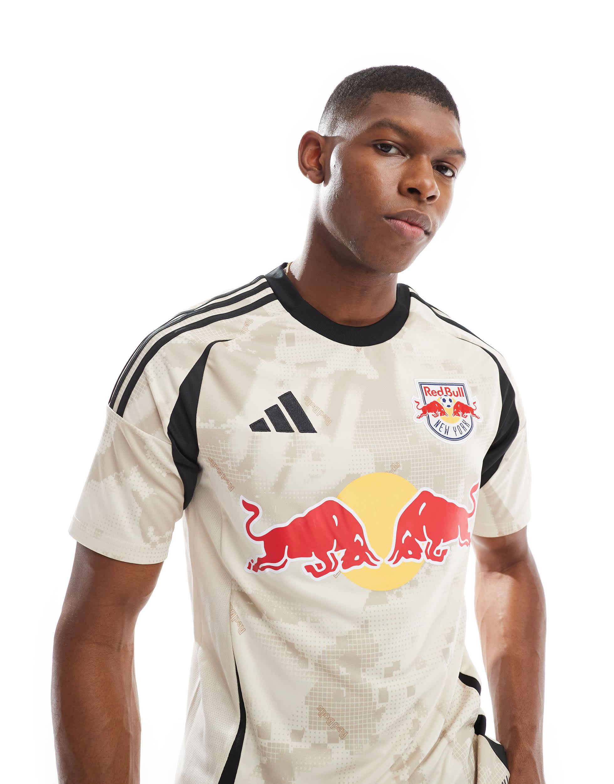 adidas Originals Adidas Football Red Bull New York Away Jersey in