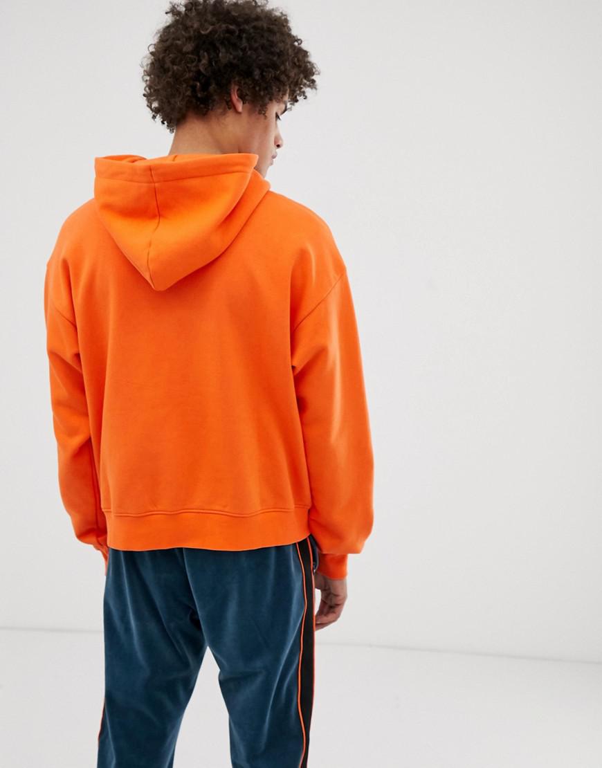 weekday bird hoodie brown