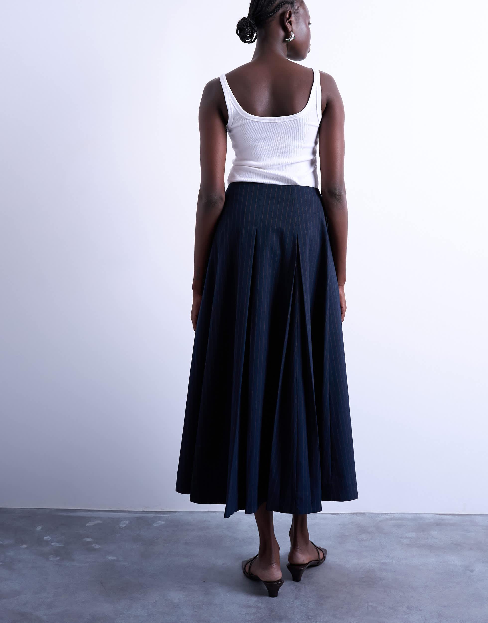 topshop pleated midi dress BLACK PLEATED MIDI DRESS
