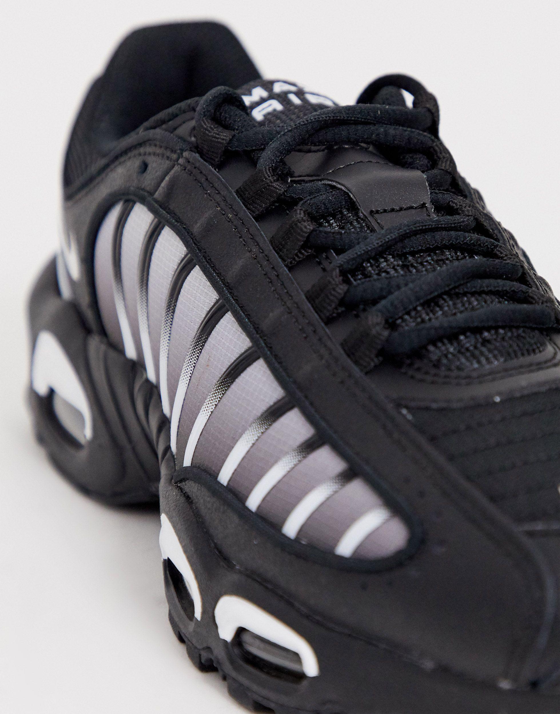 Nike Air Max Tailwind Iv Sneakers in Black/Black/Black (White) for Men -  Save 58% | Lyst