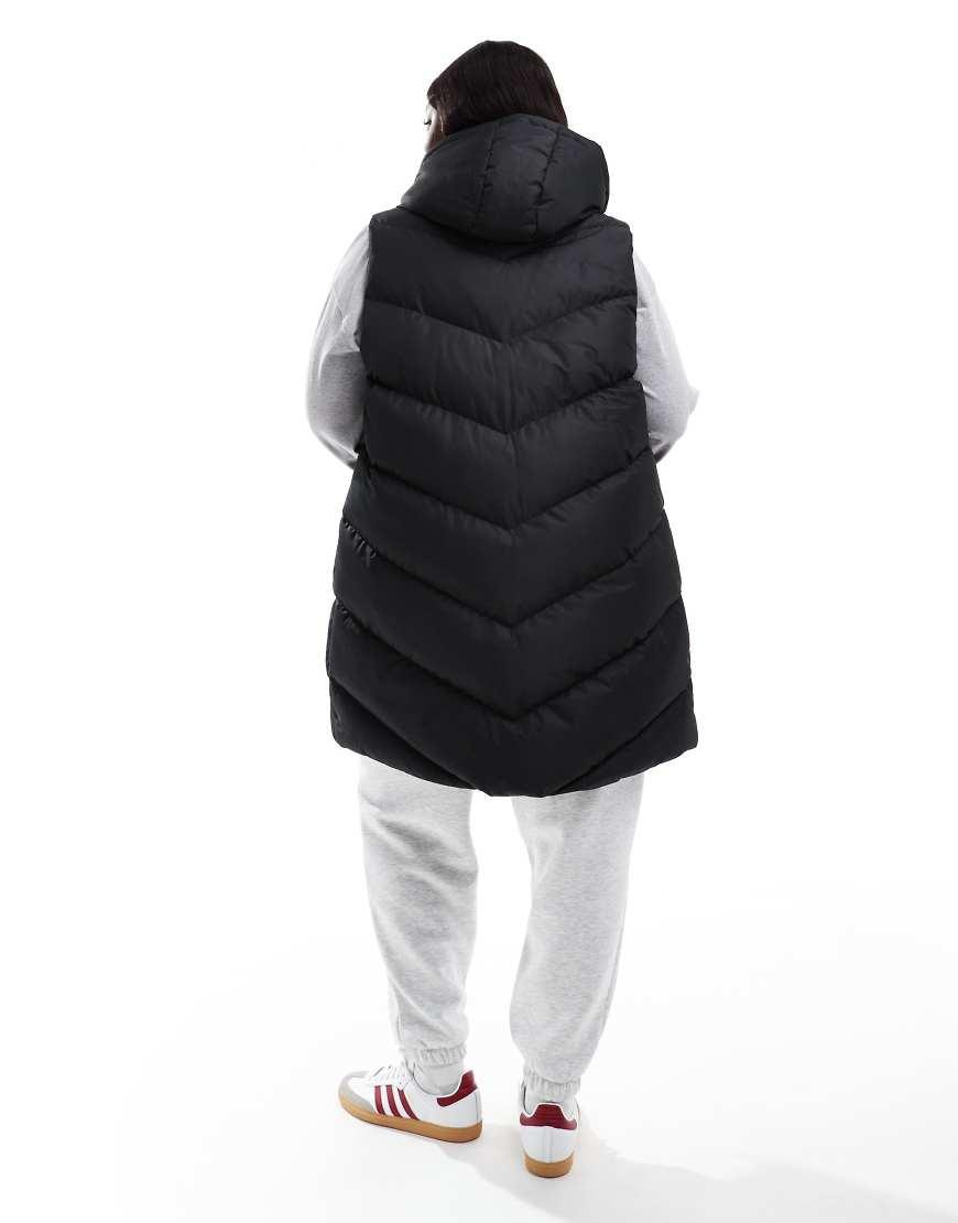 Plus Longline Gilet Hvyesh Plus Size Clearance Long Gilet For