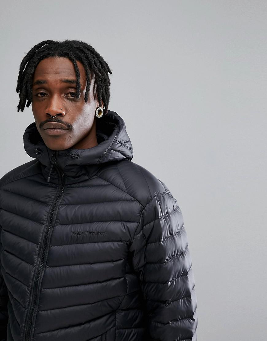 men's pertex frost down hooded jacket