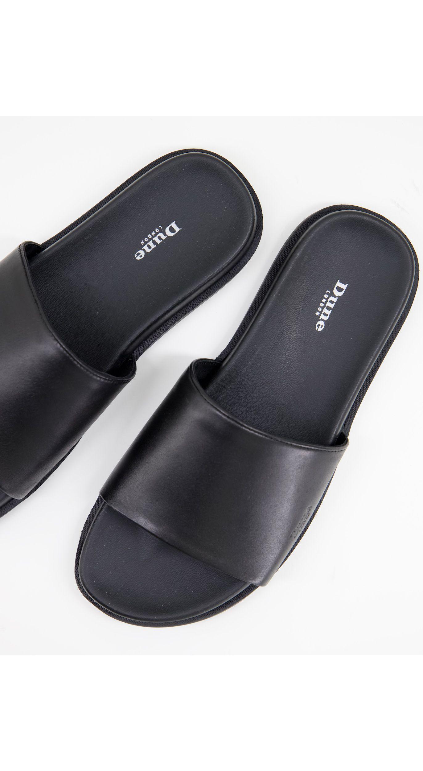 Bruine Dune London Slippers voor Heren • • Dresscode.nl