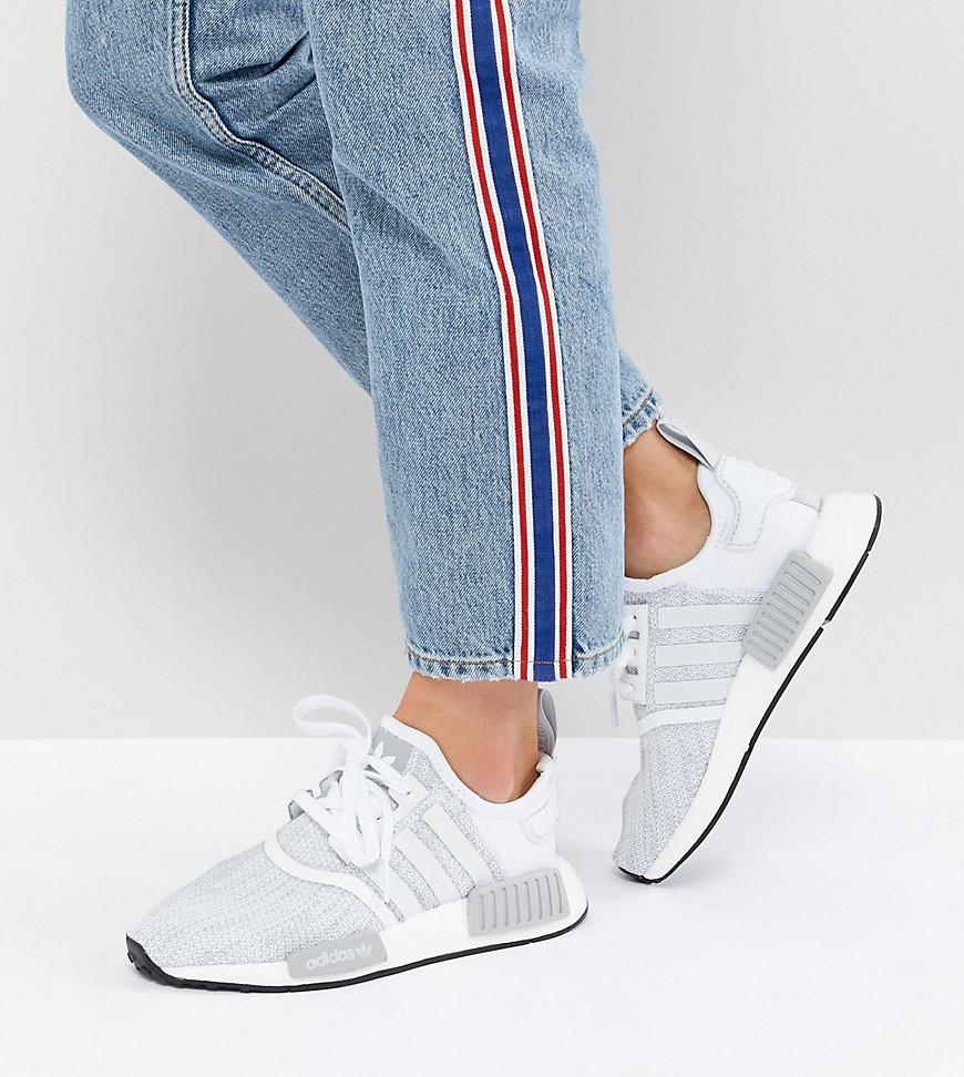 adidas originals nmd r1 trainers in white