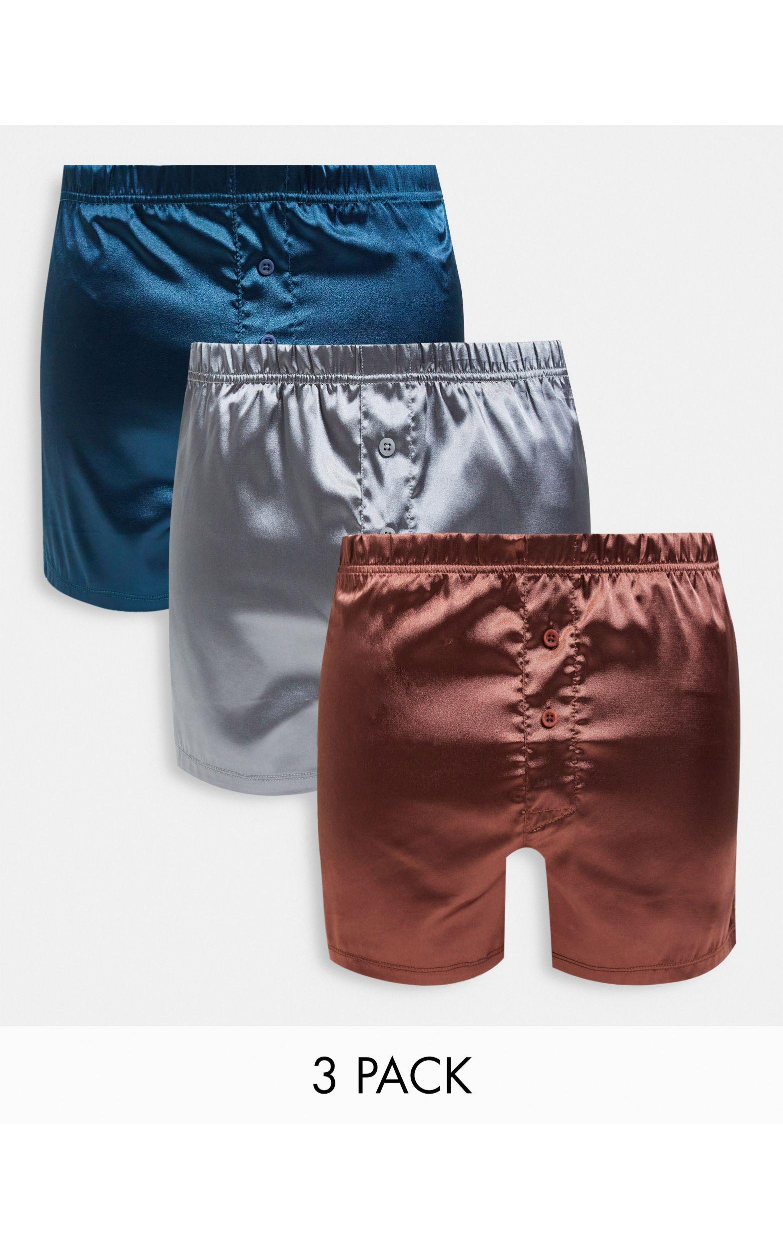 ASOS – Satin-Boxershorts für Herren | Lyst AT