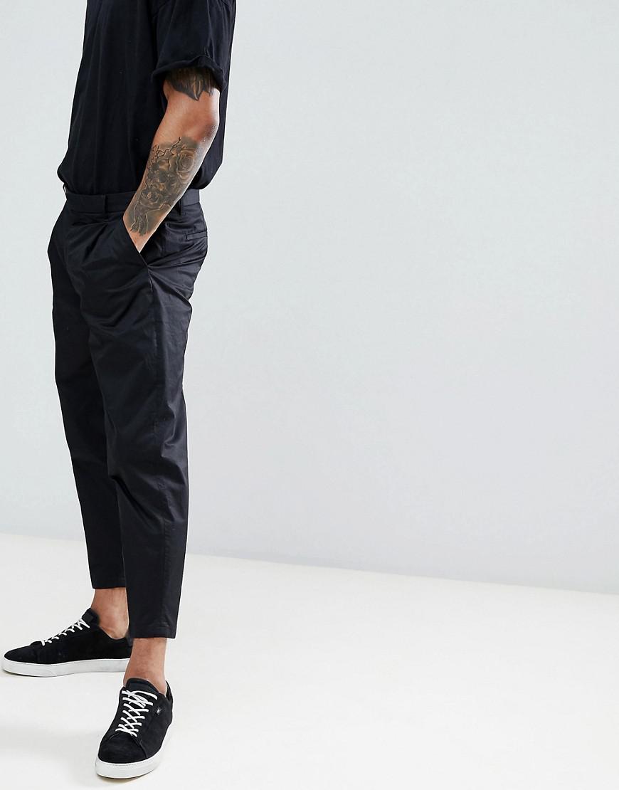 carrot fit trousers mens
