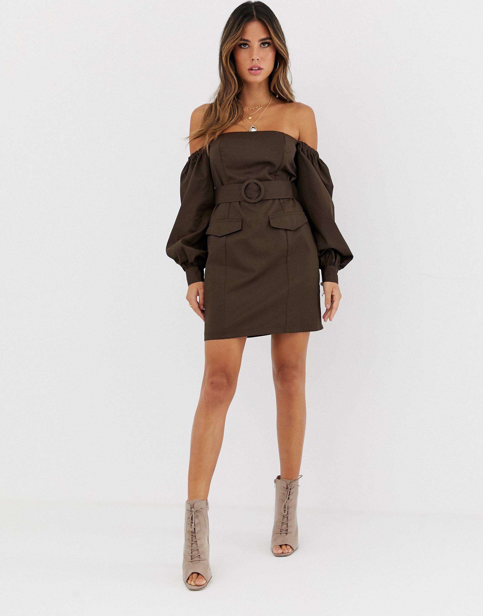 utility mini dress