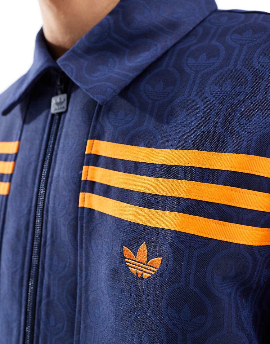 adidas Originals 70S Club Jacket in Blue for Men Lyst UK