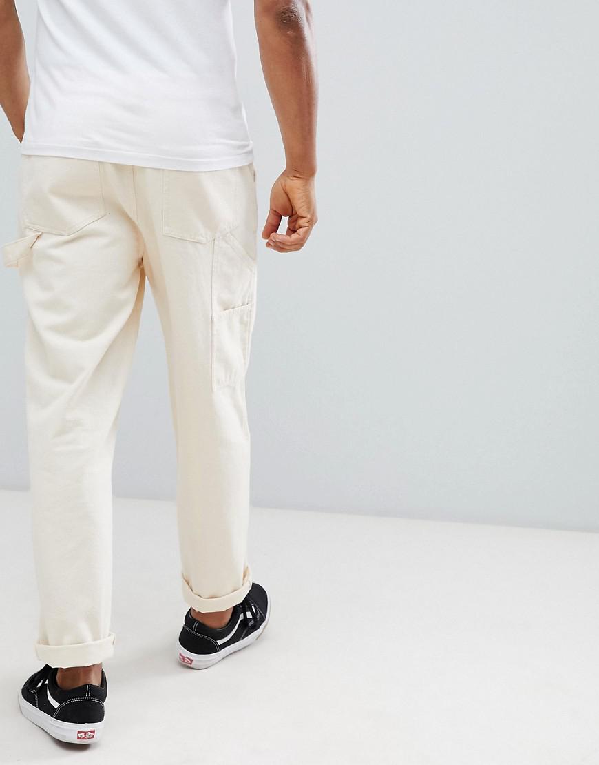 White carpenter pants mens cheap