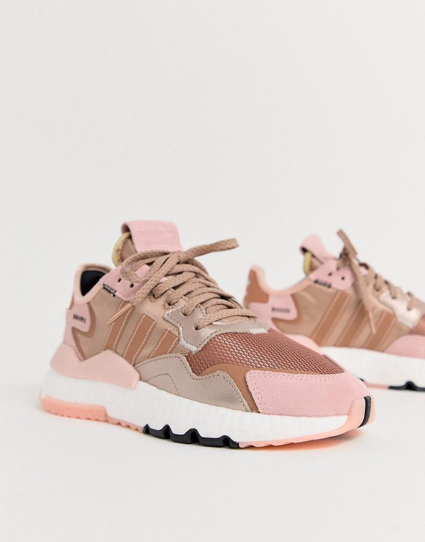 adidas originals nite jogger rose gold adidas originals nite jogger rose gold
