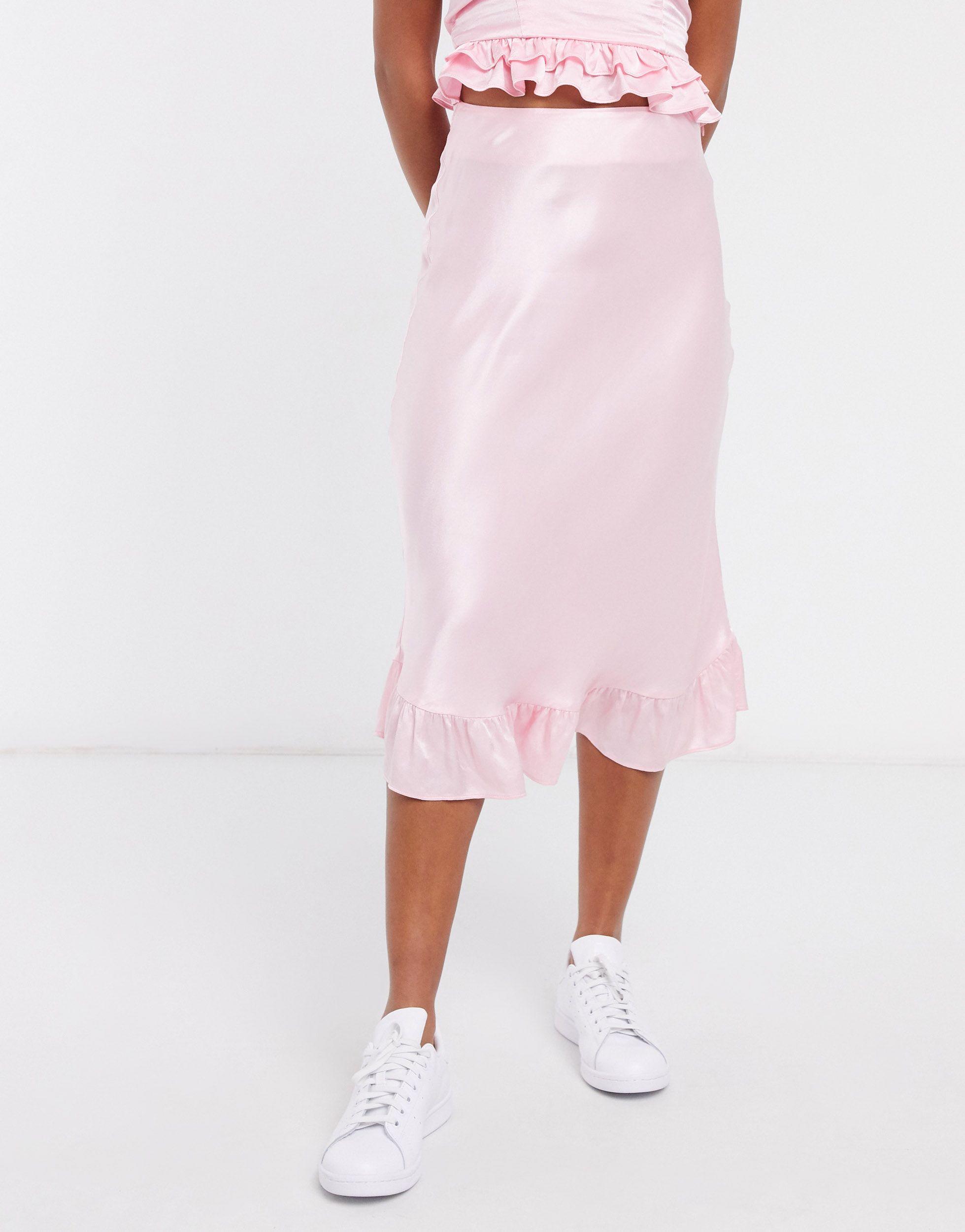 xs black denim skirt