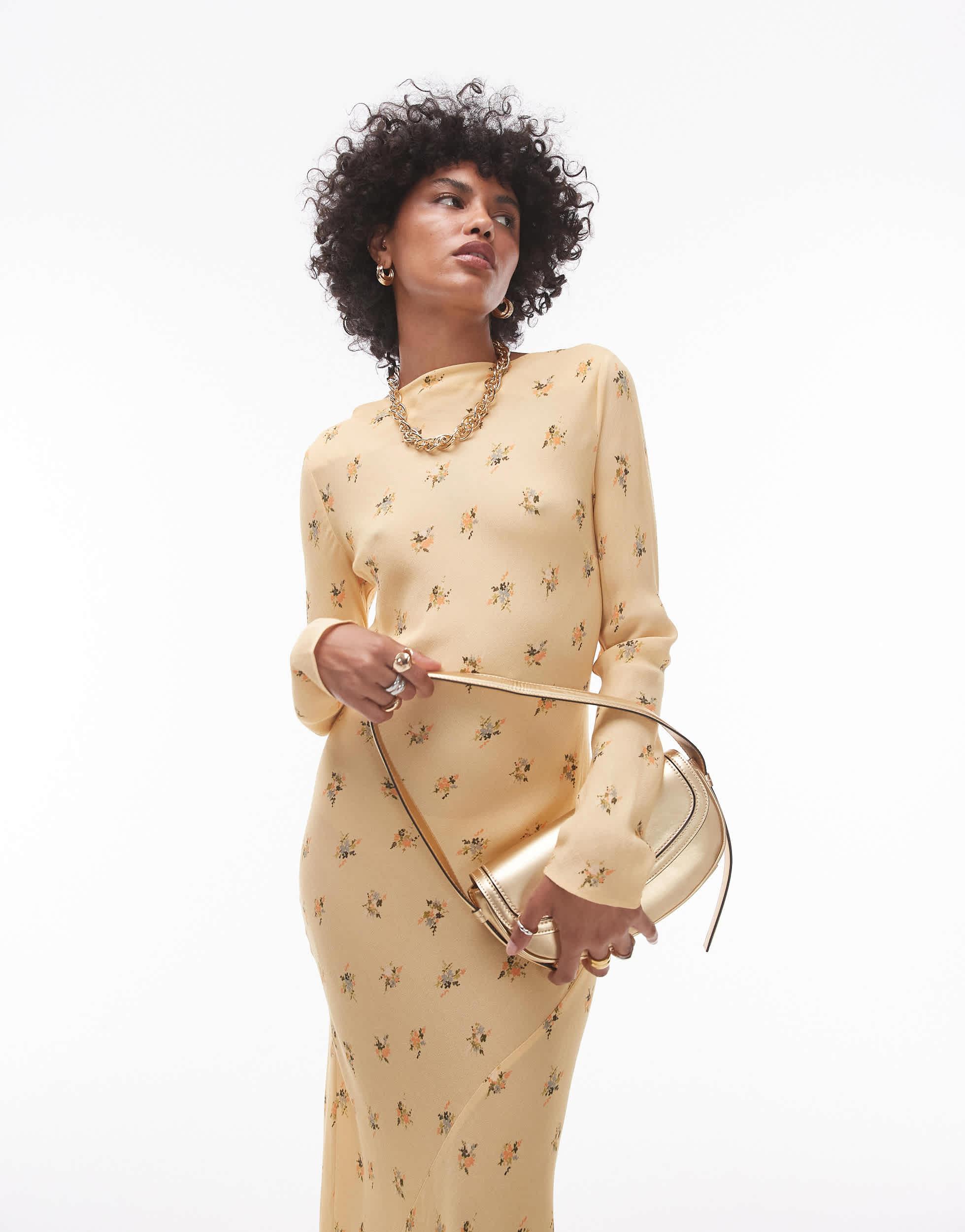 navy blue long sleeve swing dress All-Season Swing Dress