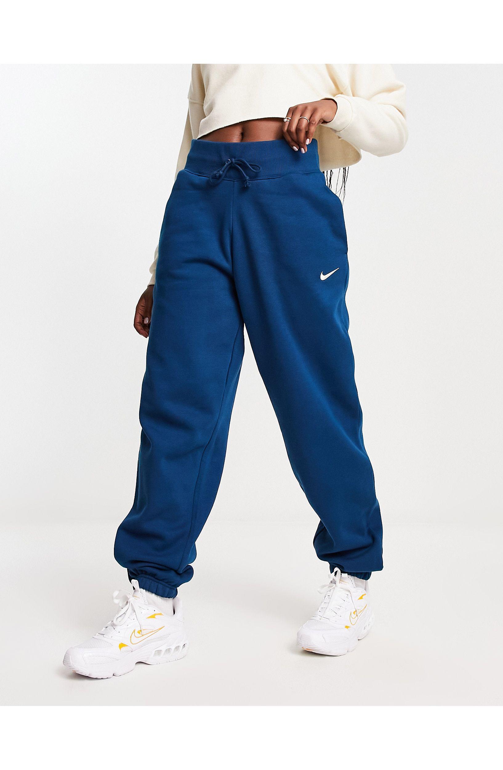 Nike Phoenix Fleece Sweatpants in Blue | Lyst