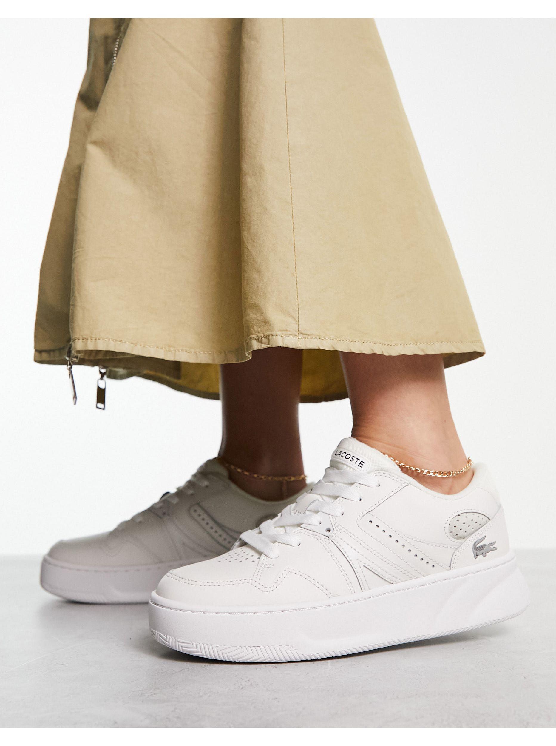 Lacoste L005 Trainers in White | Lyst UK