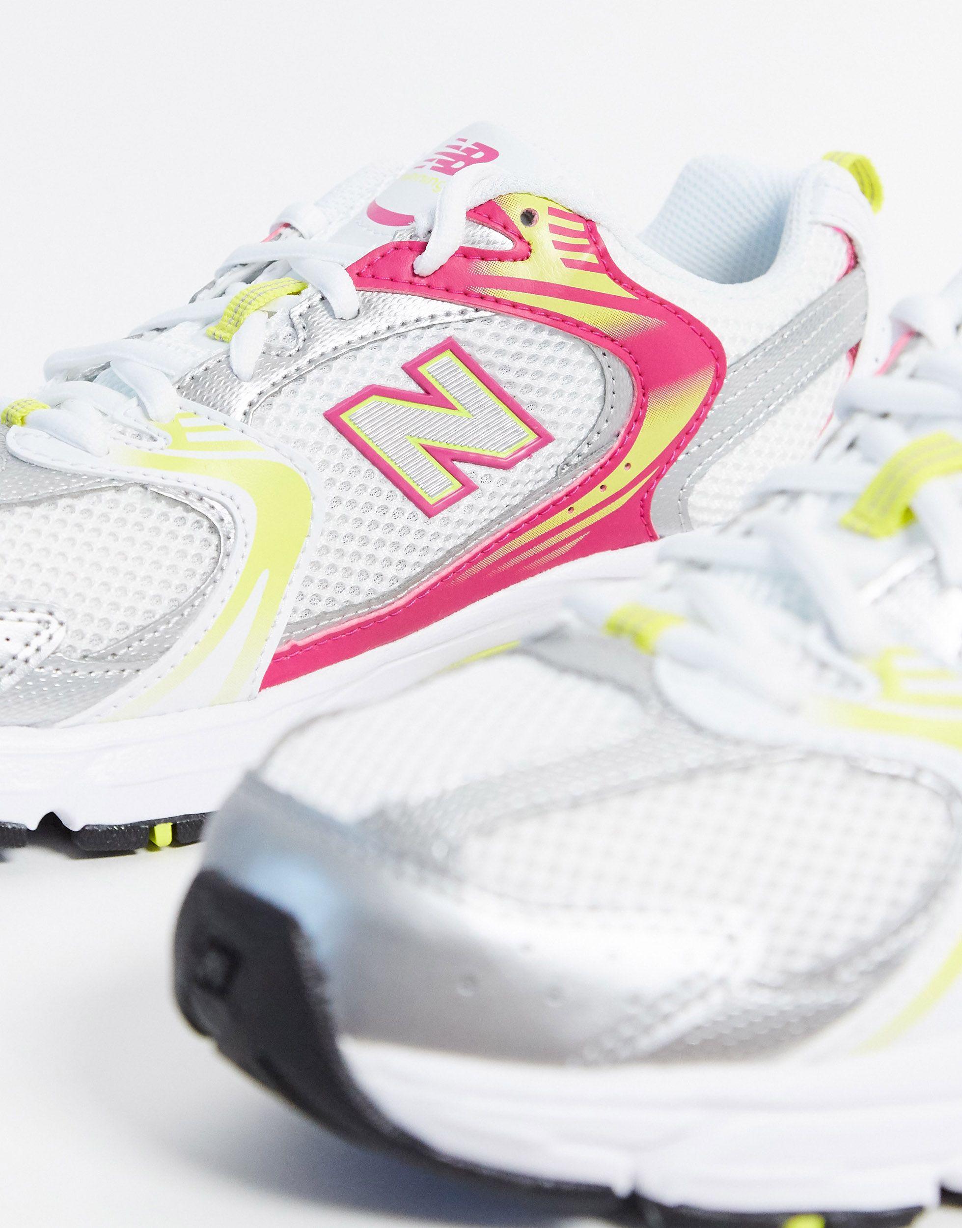 New Balance 530 Trainers in White Lyst