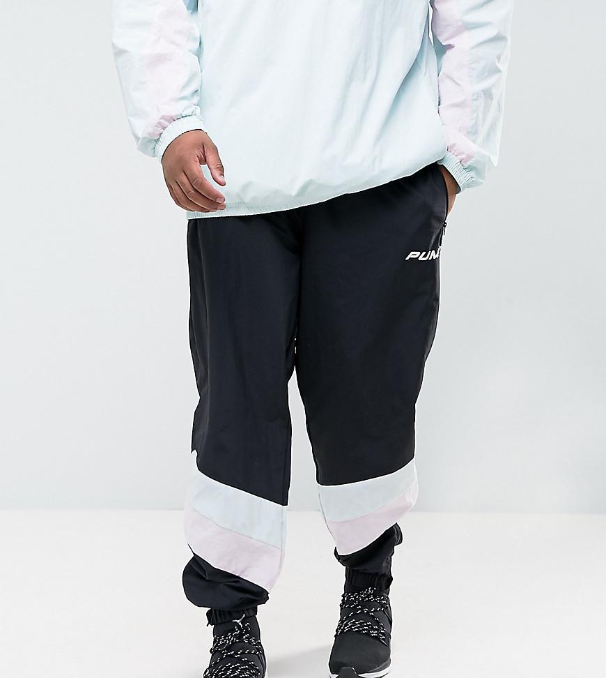 PUMA Synthetic Plus Tapered Joggers In 