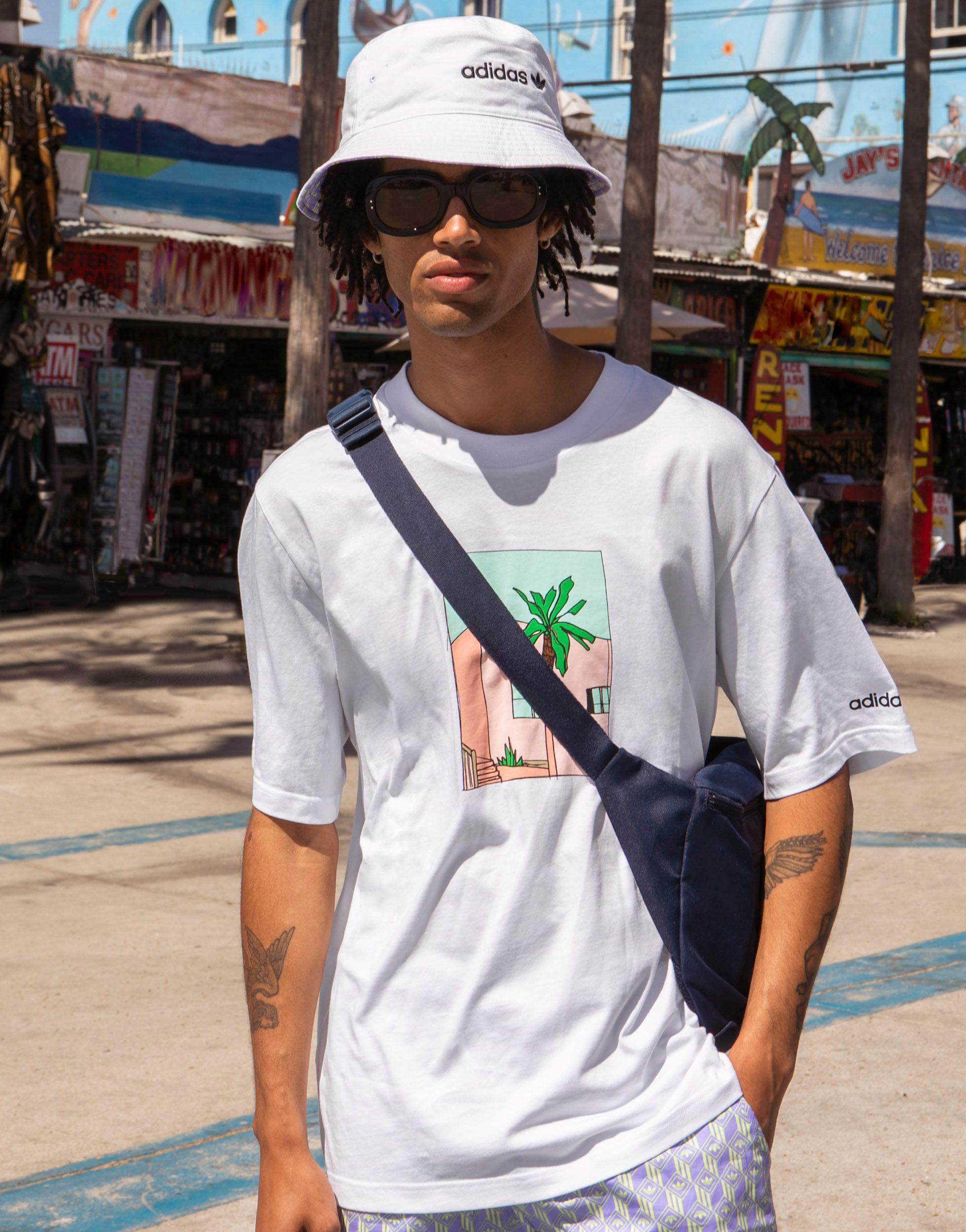 adidas originals reversible bucket hat