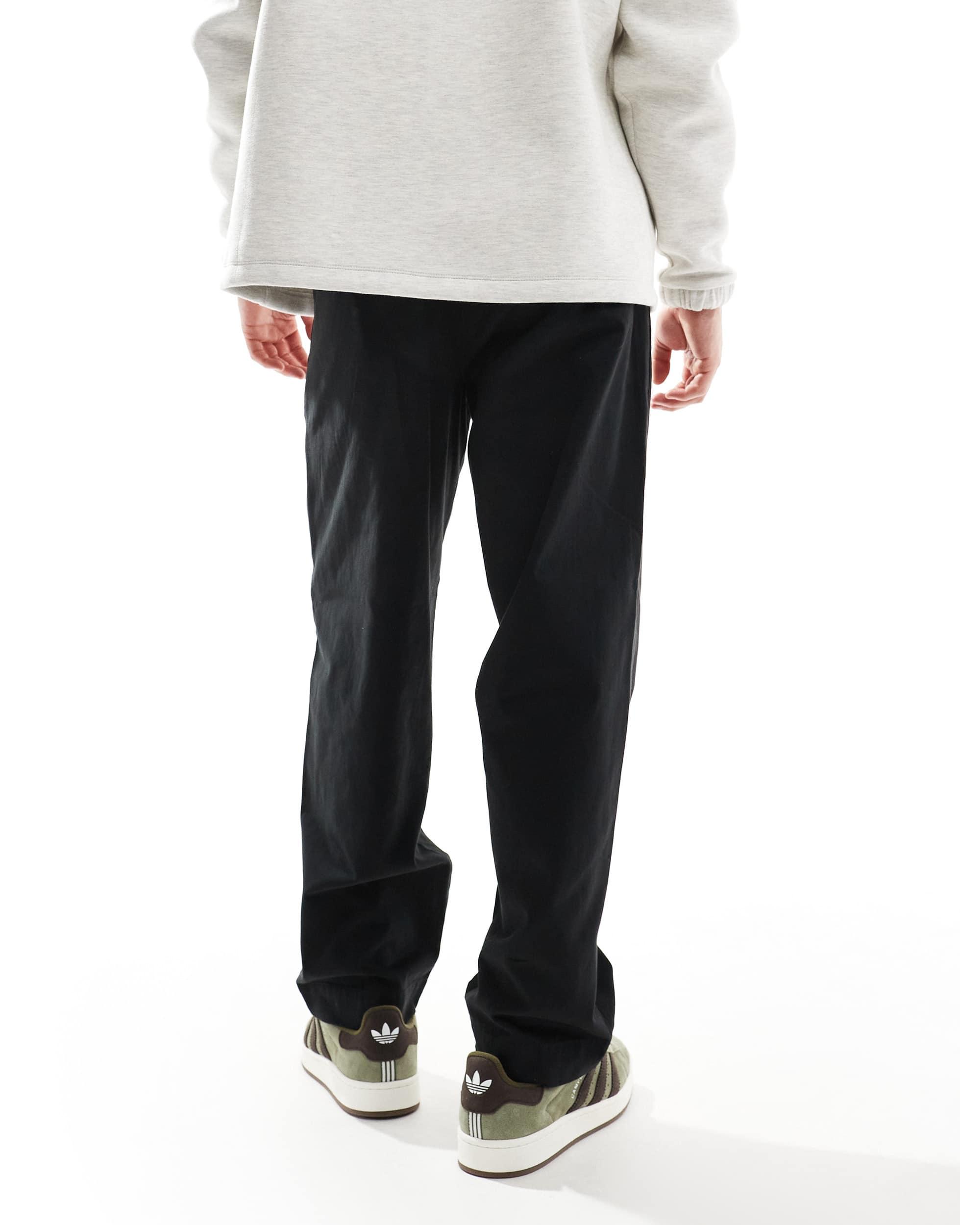 パンツ Fred Perry Twill Trousers BLACK, S size Fred Perry - Straight Leg Twill Trouser (Black) | HHV