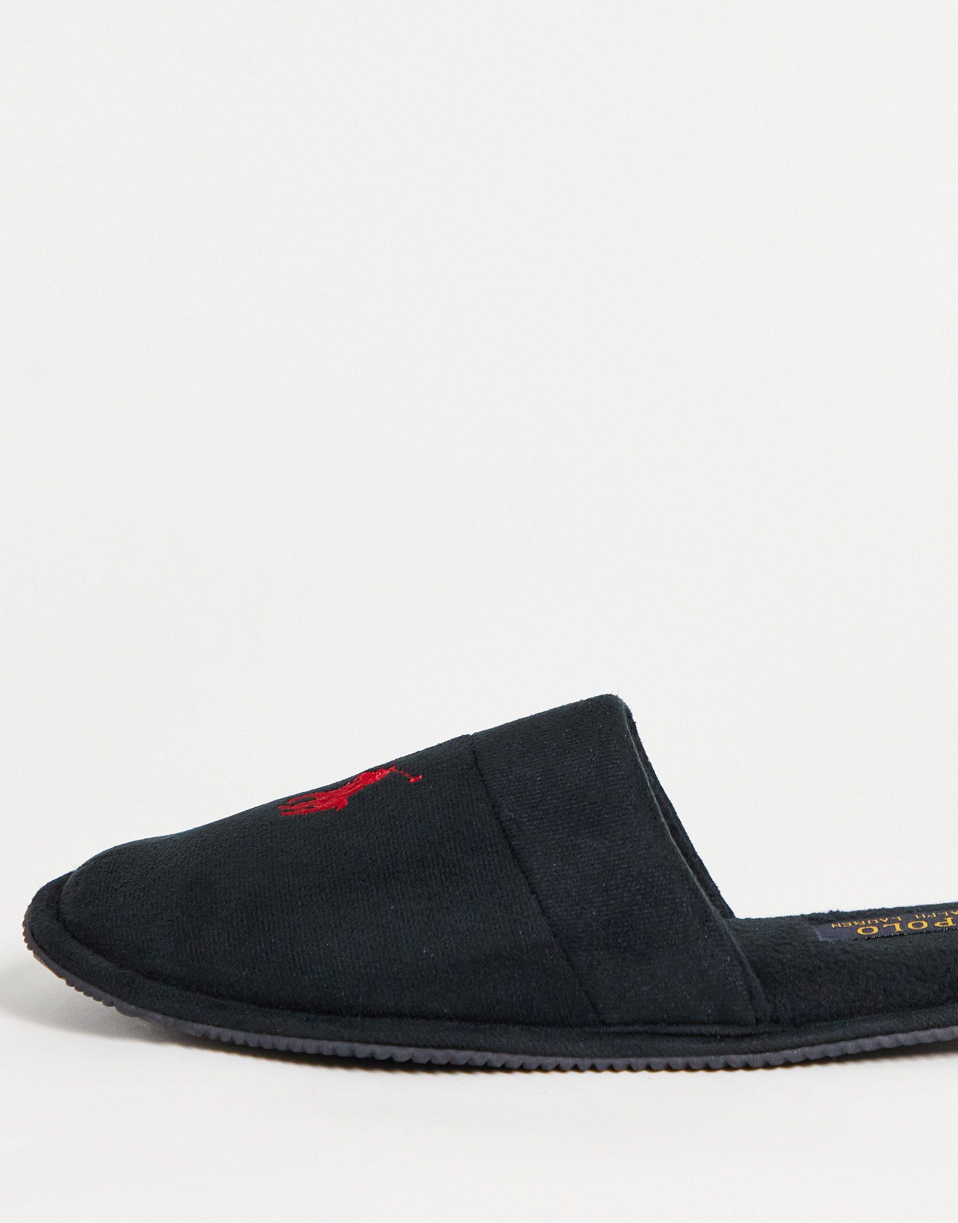 Ralph lauren sunday hot sale scuff slippers