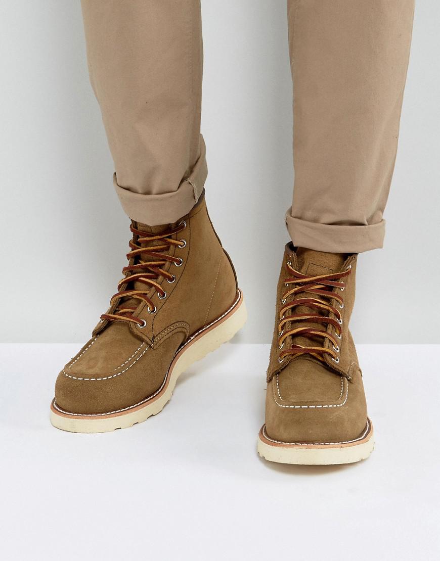 suede moc toe boots