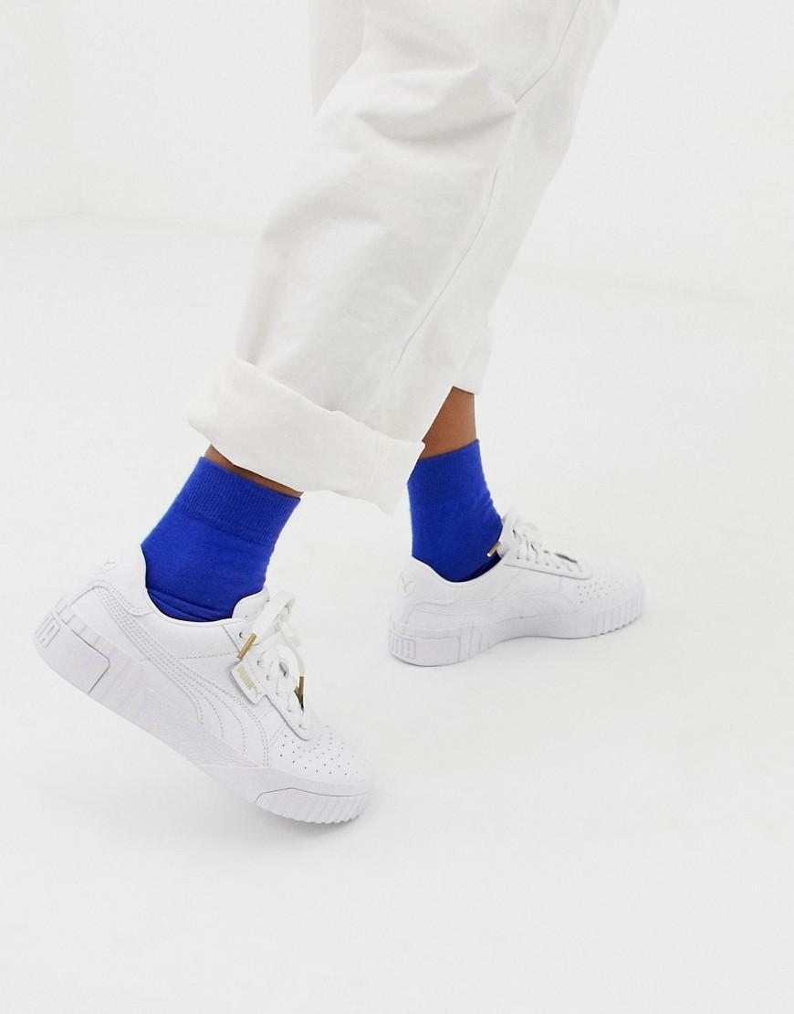 puma triple white cali