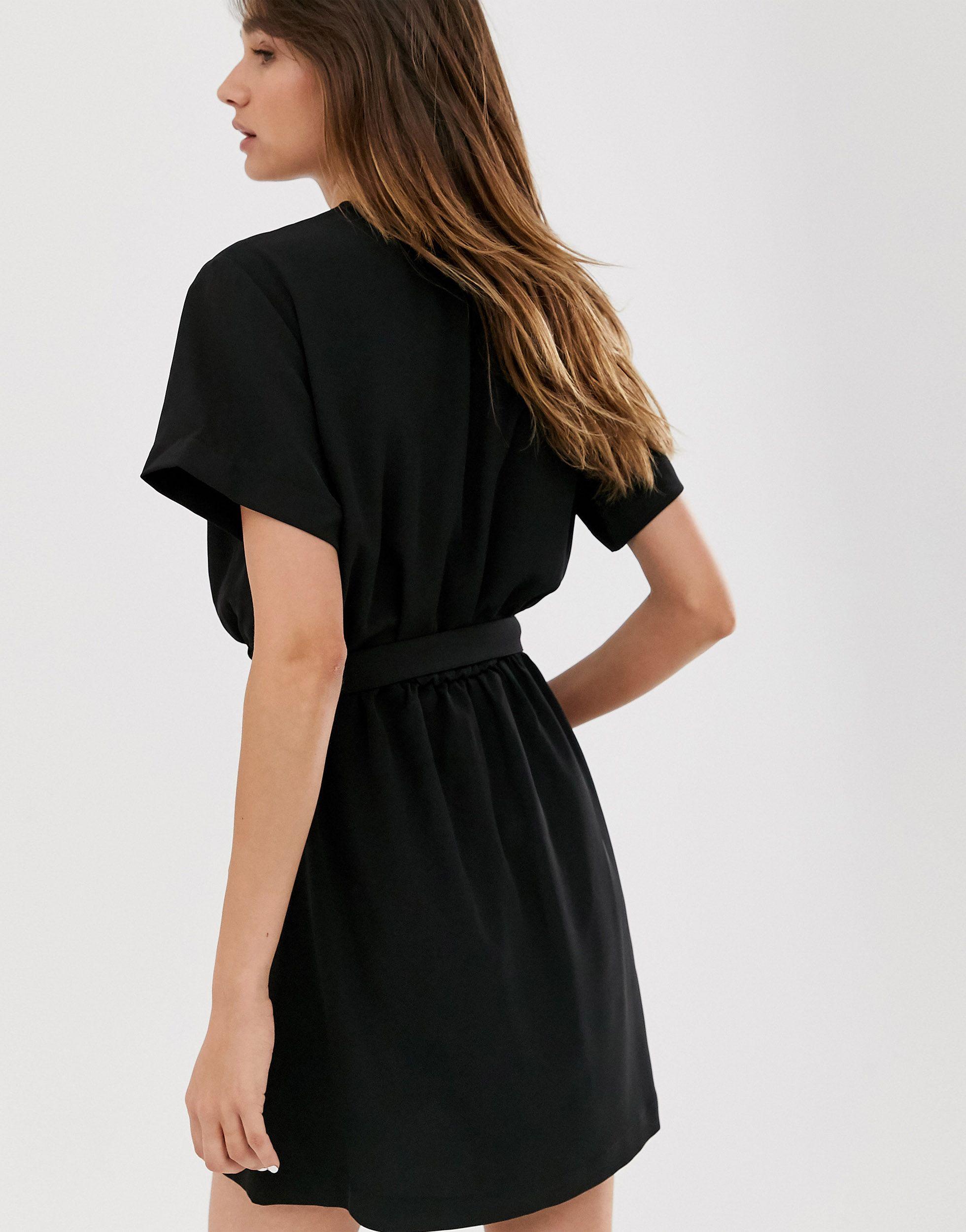 weekday wrap dress