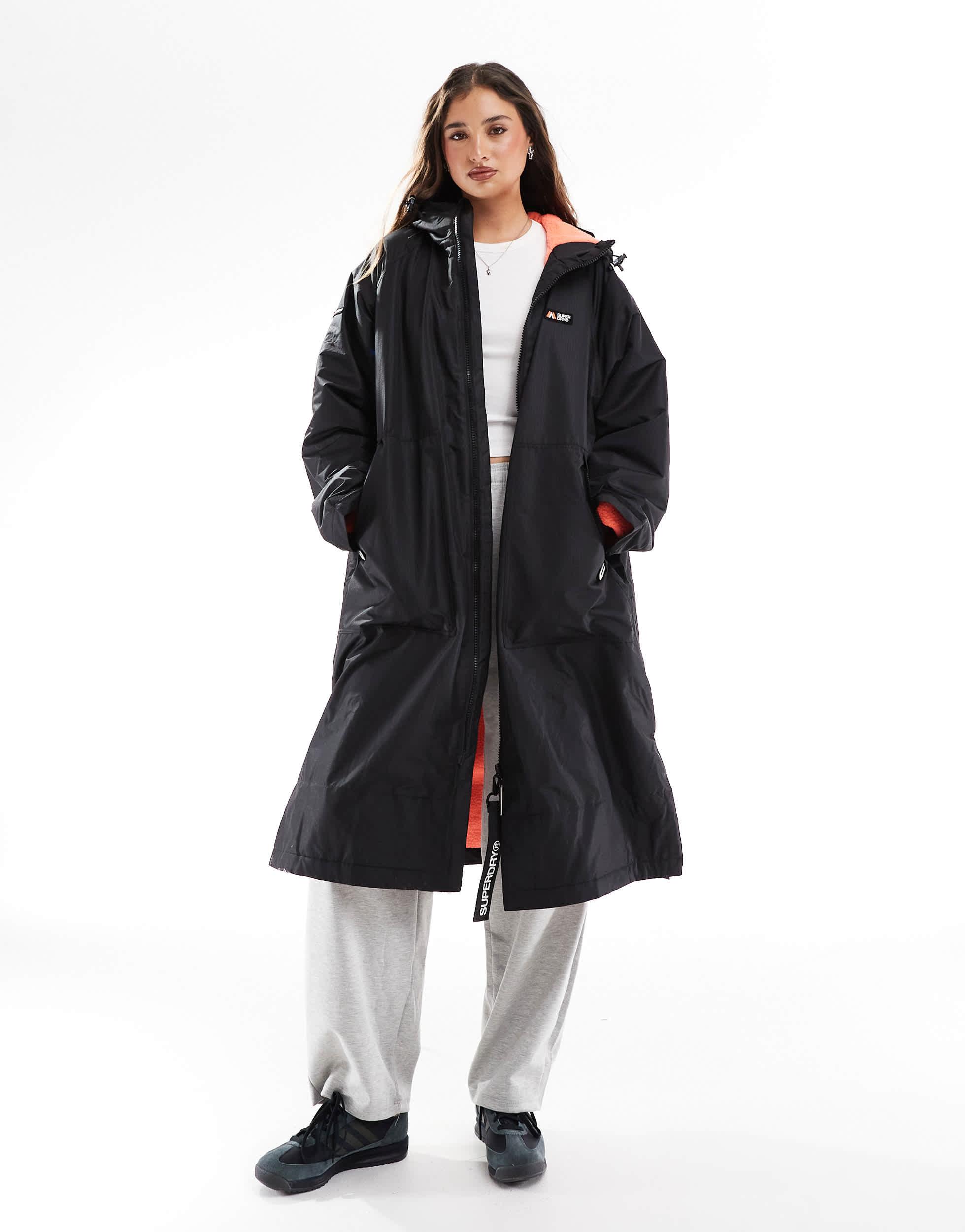 Superdry Cabanjacke Damen DRYKORN Cabanjacke ORDBURGH In Schwarz