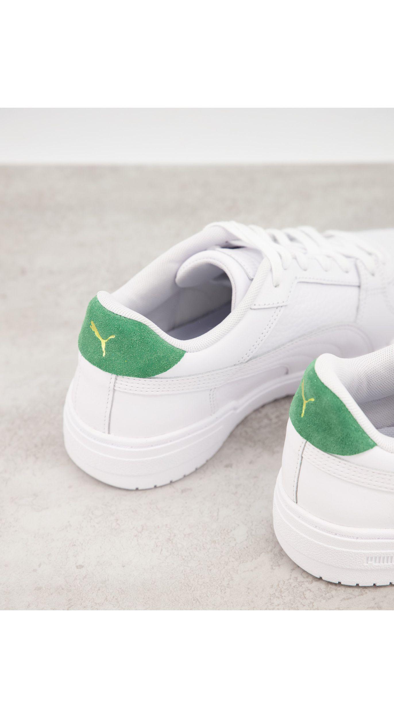 puma bianche e verdi