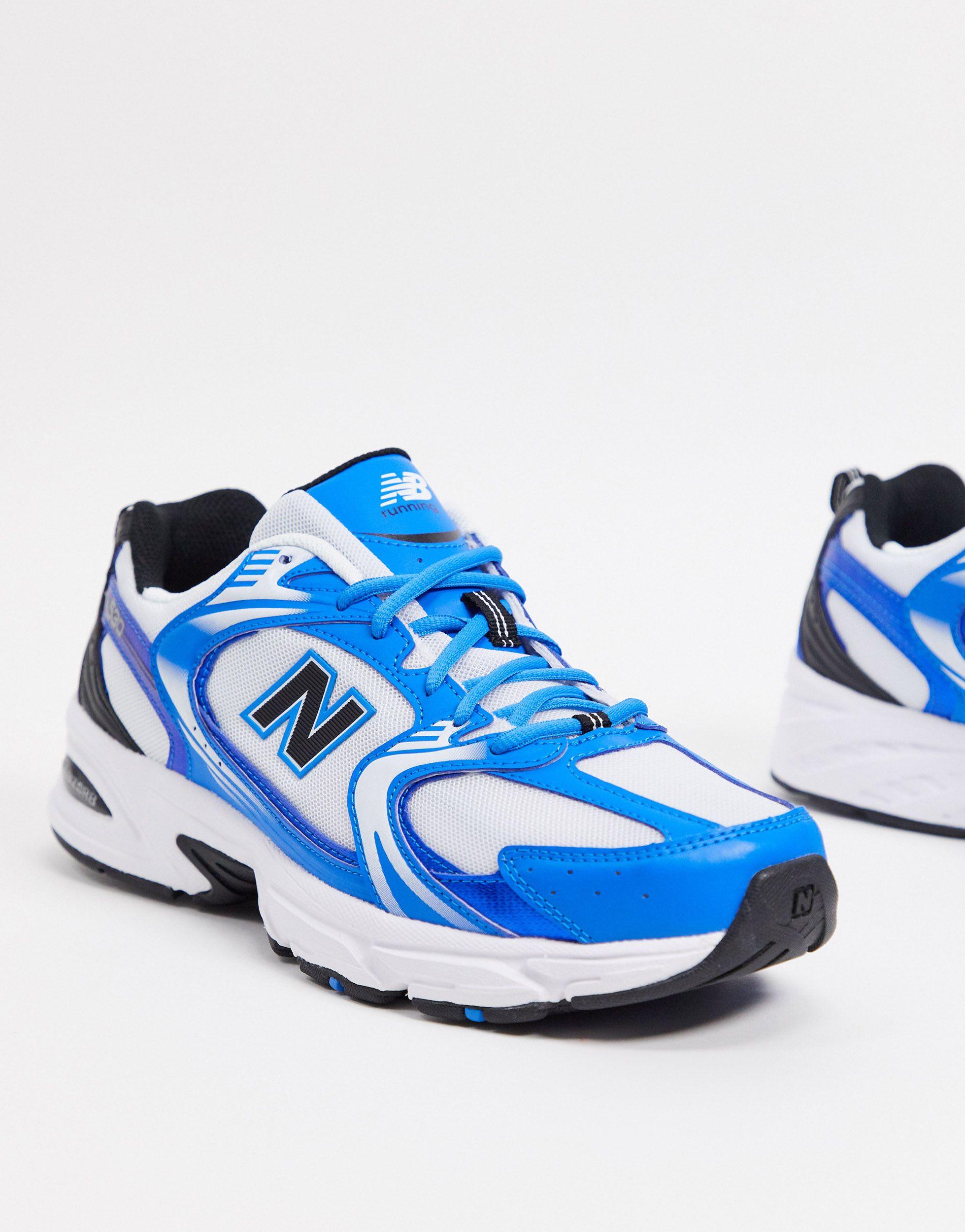 new balance 530 bianche e blu
