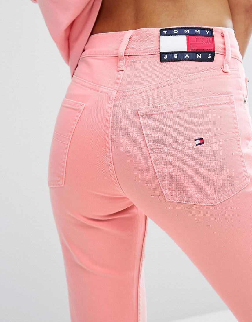 pink tommy hilfiger jeans