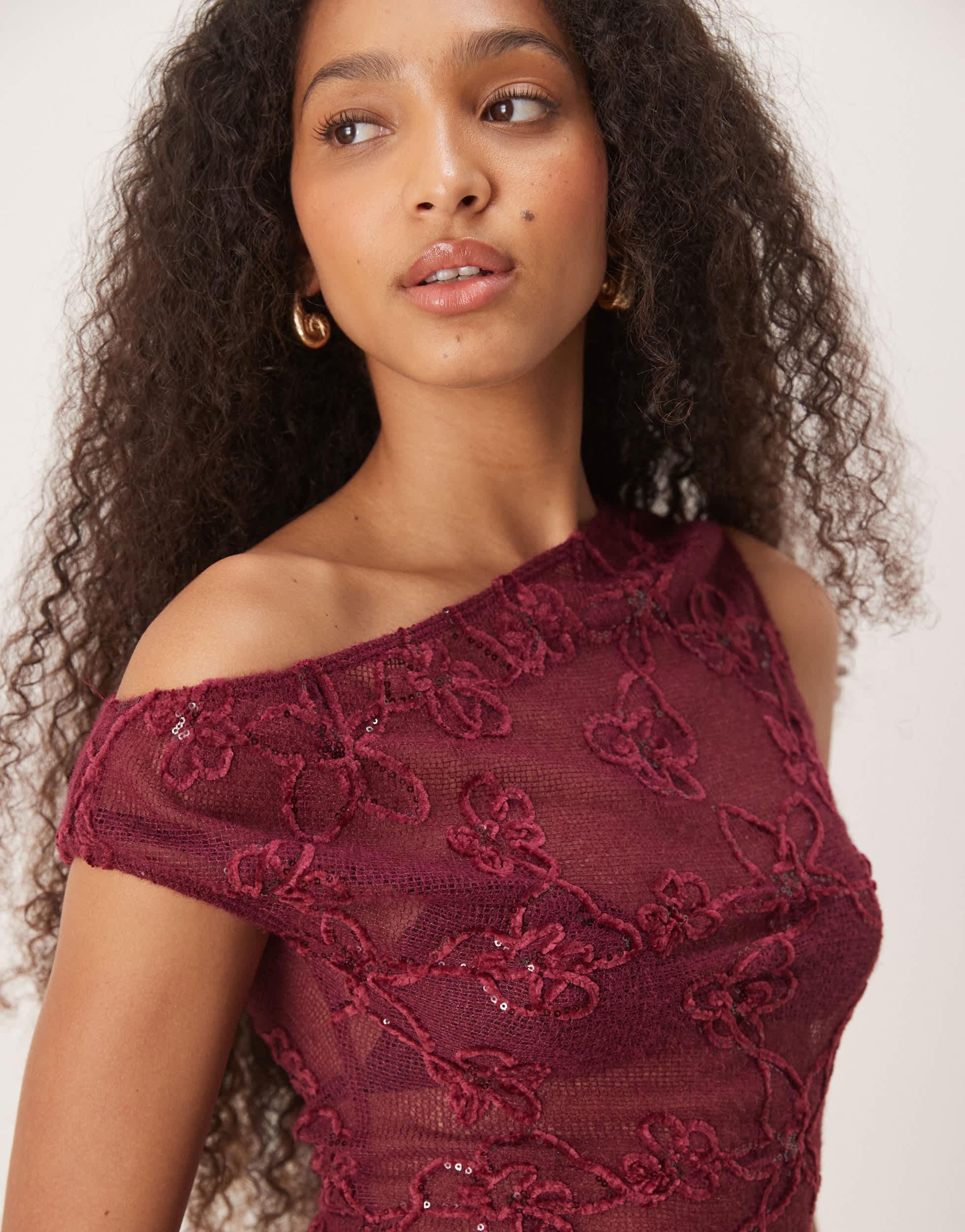 motel rocks red sequin dress Corine Slip Dress in Red Cherry Disc Sequin