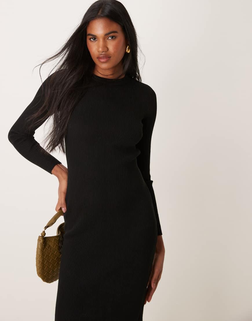 open shoulder knit dress Knit Sweater Dress – Chasing the Fun