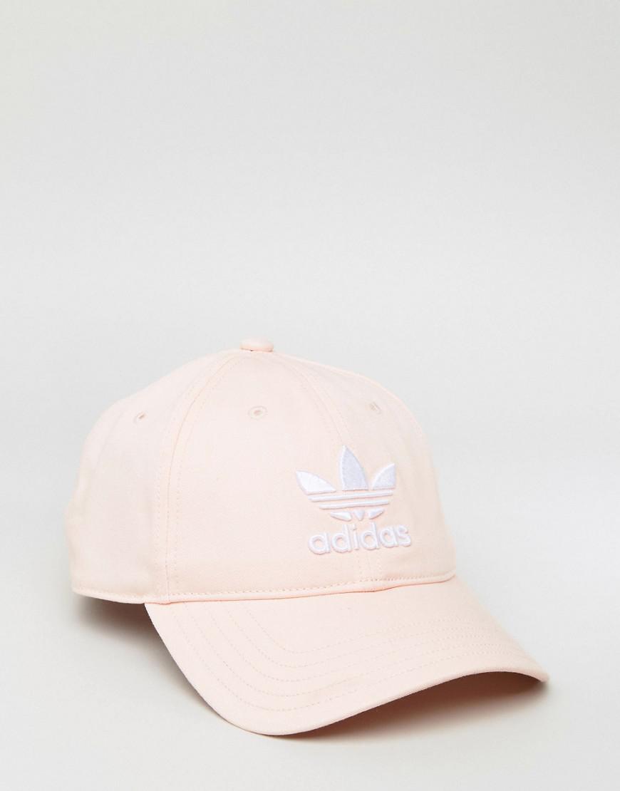 adidas trefoil cap pink