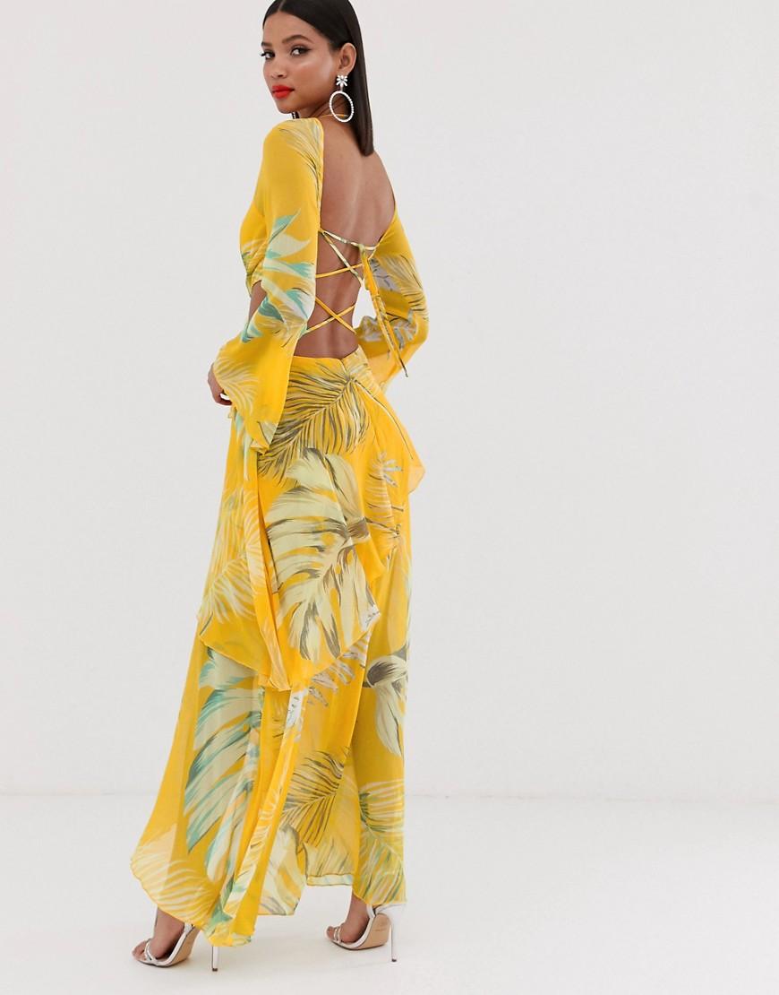asos long sleeve maxi dress
