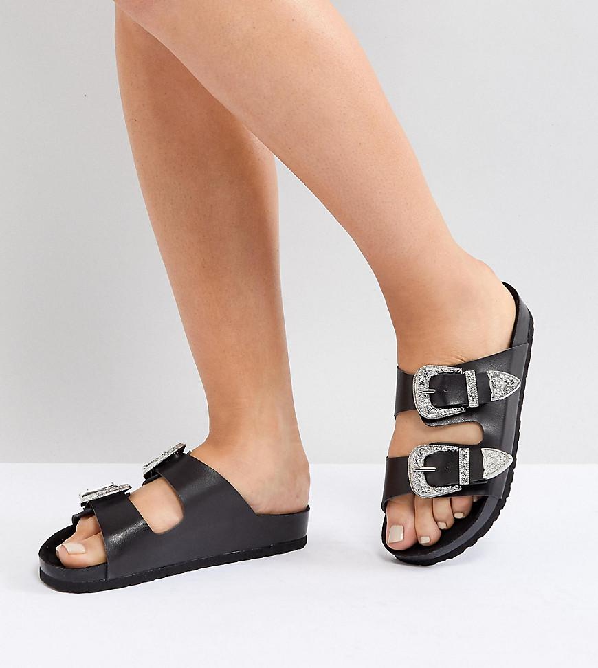 wide fit sliders ladies
