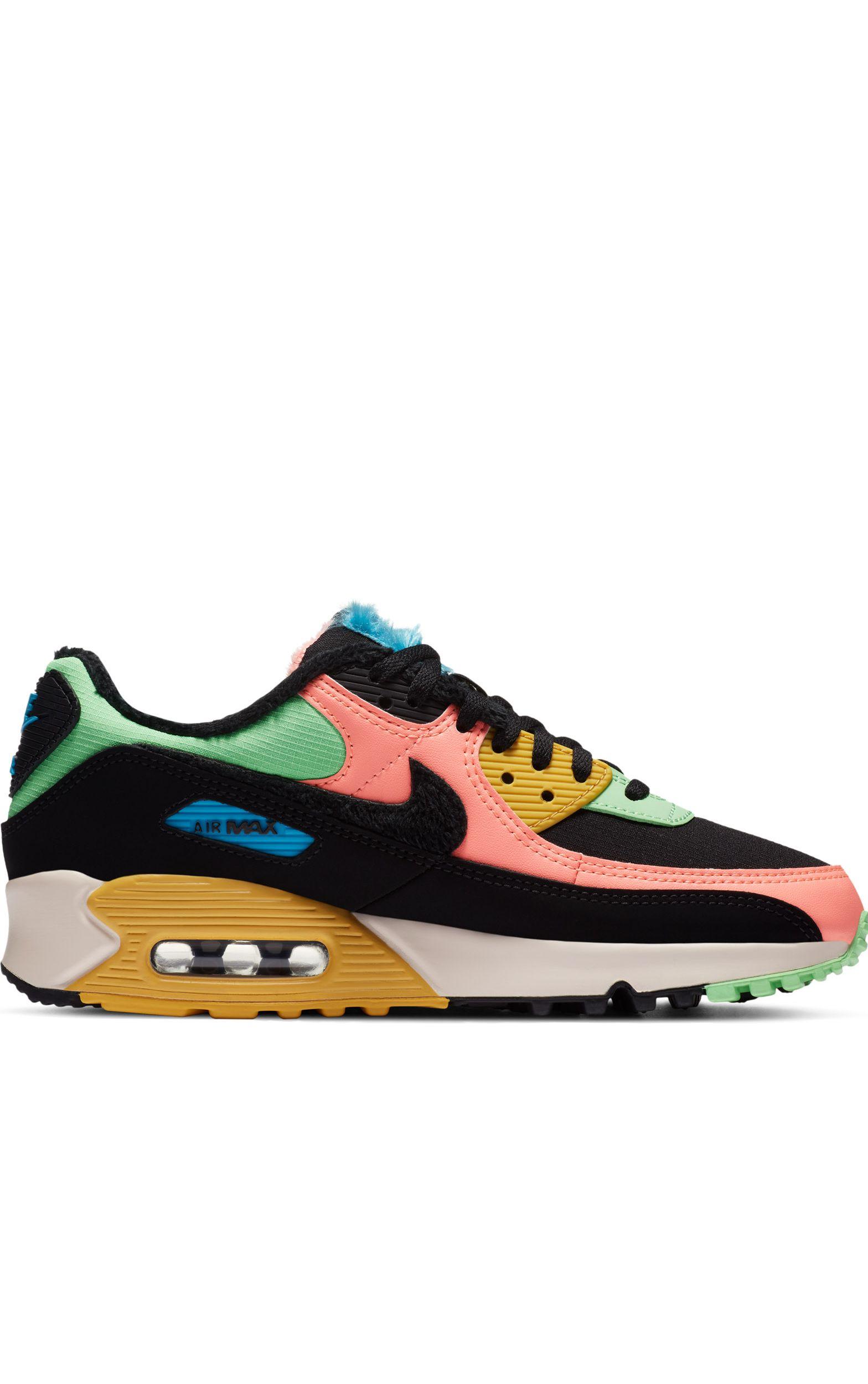 NIKE AIR MAX 90 bianche, grigie, nere e gialle | AW LAB