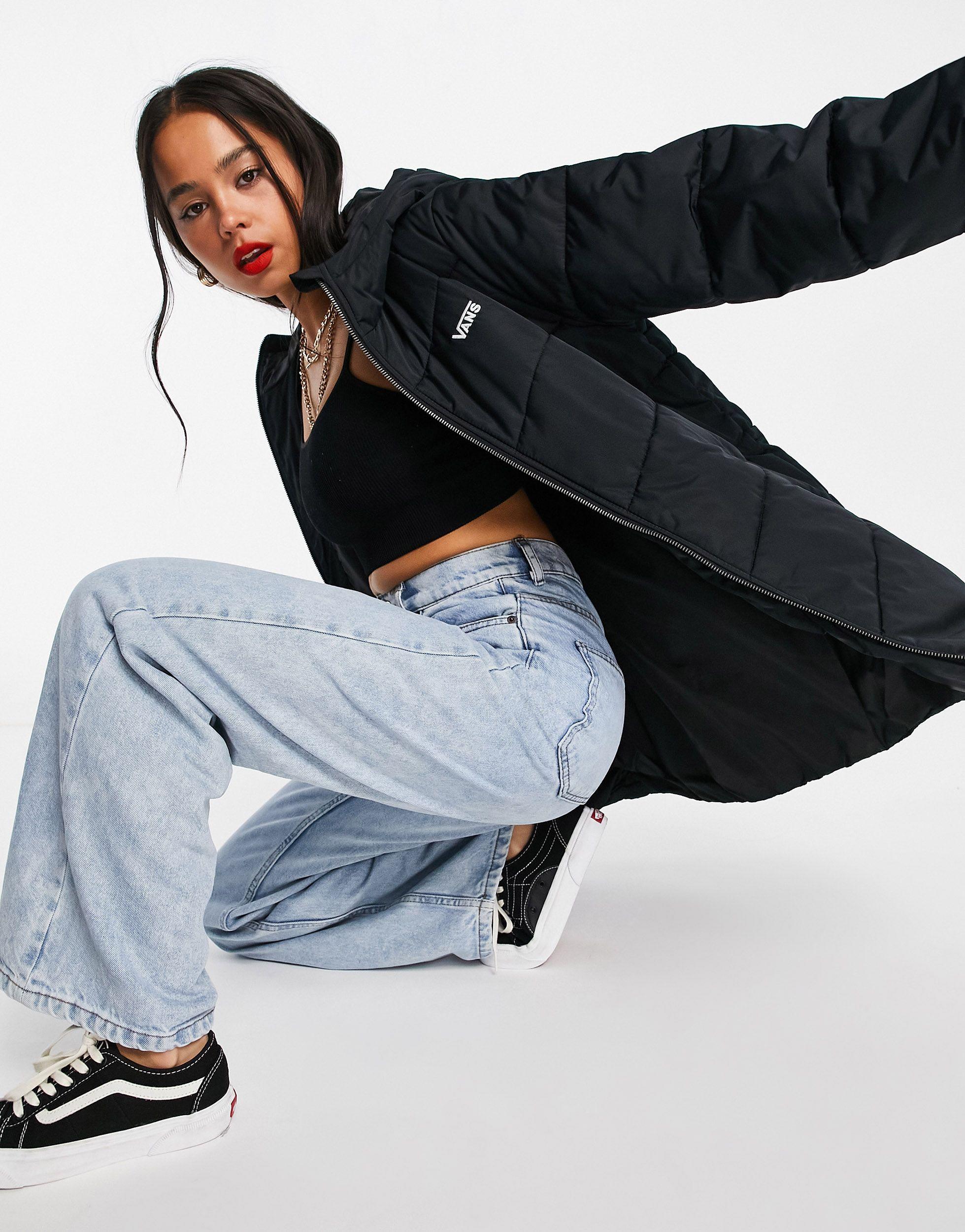 Vans Foundry Mte Long Puffer Jacket in 