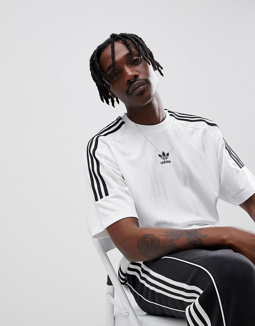 adidas originals retro t shirt white
