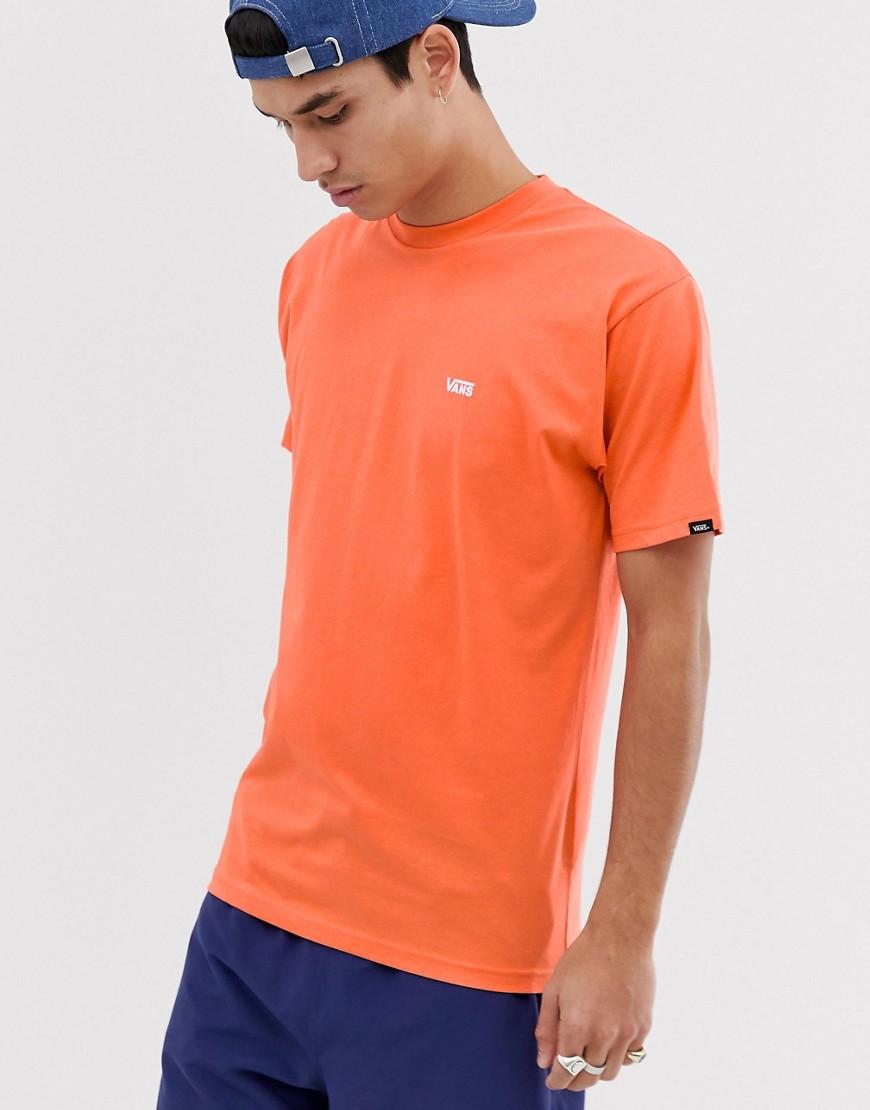 vans orange shirt