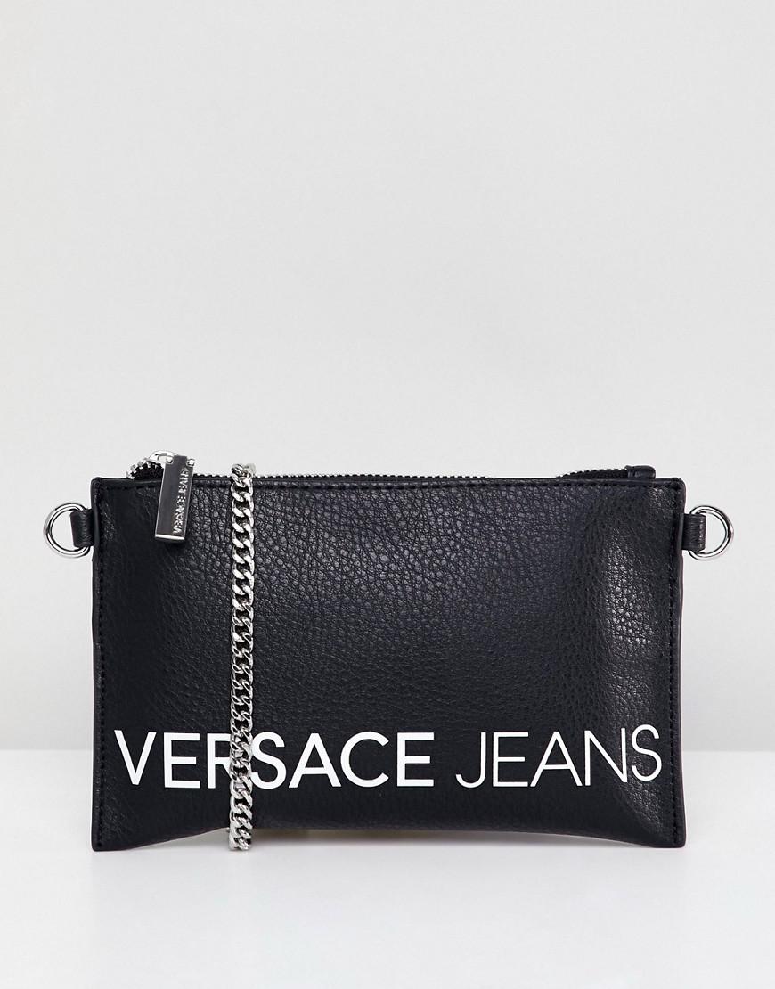 versace jeans clutch bag